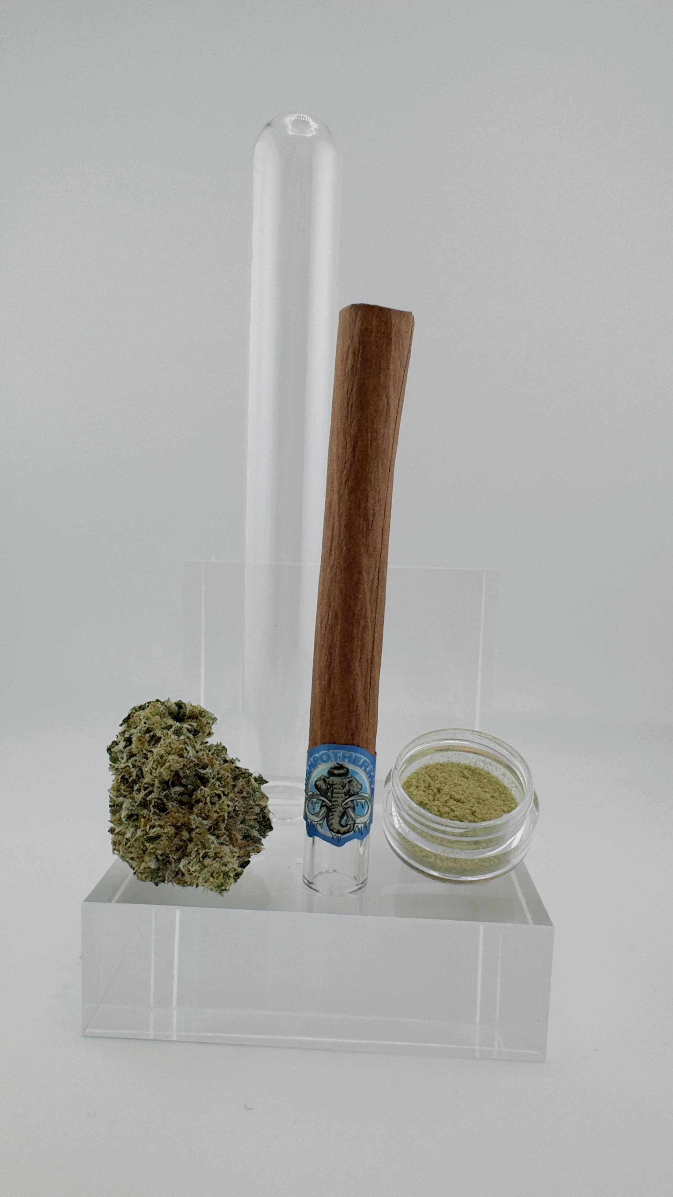 Boujee Blunt 2g - Cherry Storm (SH 1.75g A Bud + .25g Kief) - Rolled by Legs x The Hash Frontier
