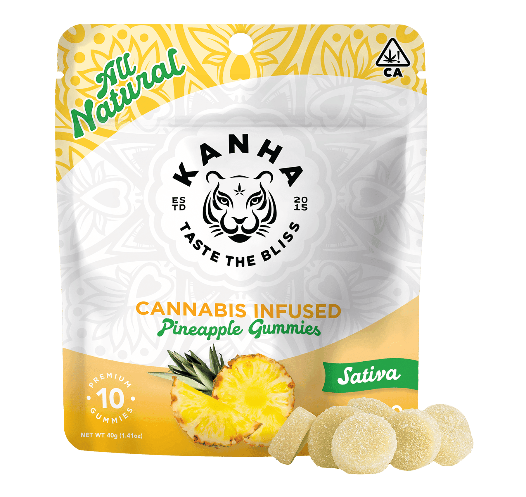 Pineapple | Classic | Sativa | 100mg THC | 10-pack