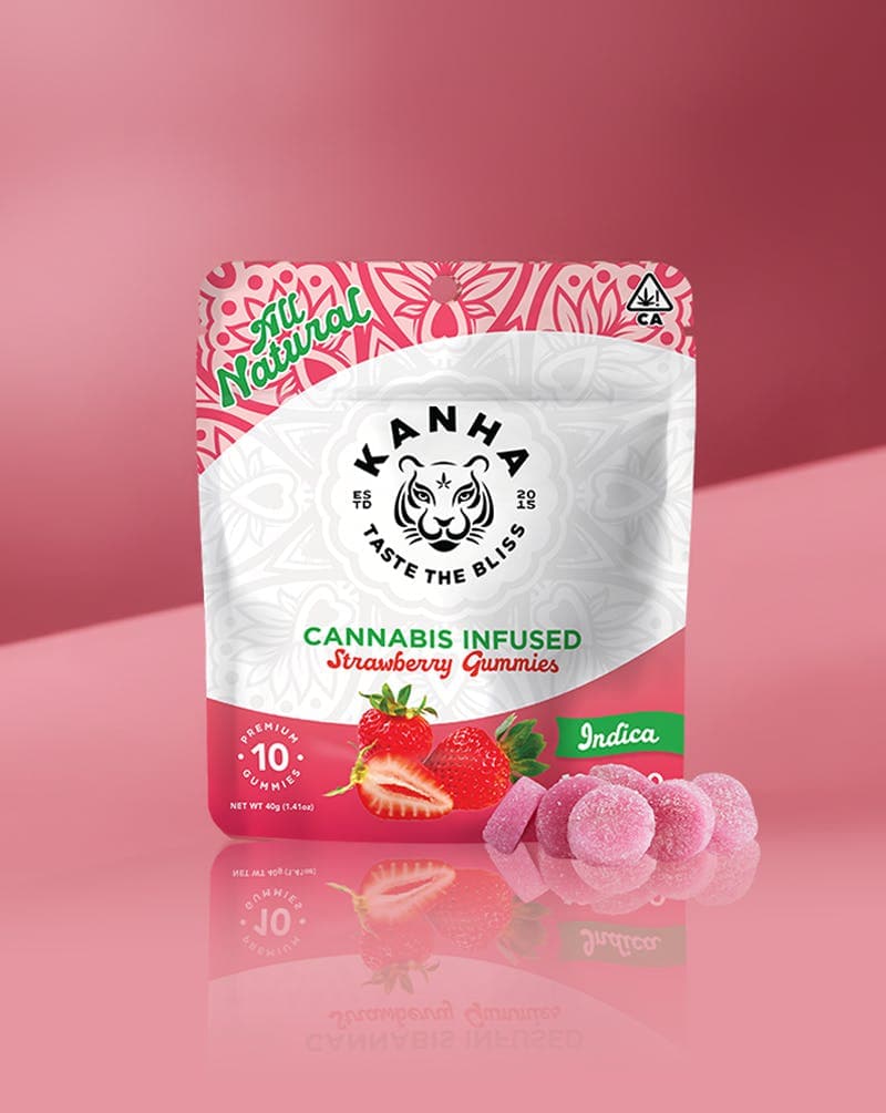 Strawberry | Classic | Indica | 100mg THC | 10-pack