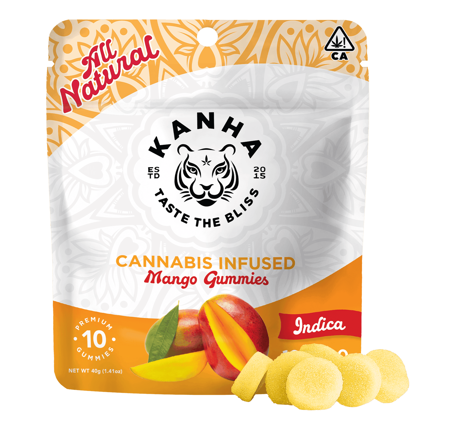 Mango | Classic | Indica | 100mg THC | 10-pack
