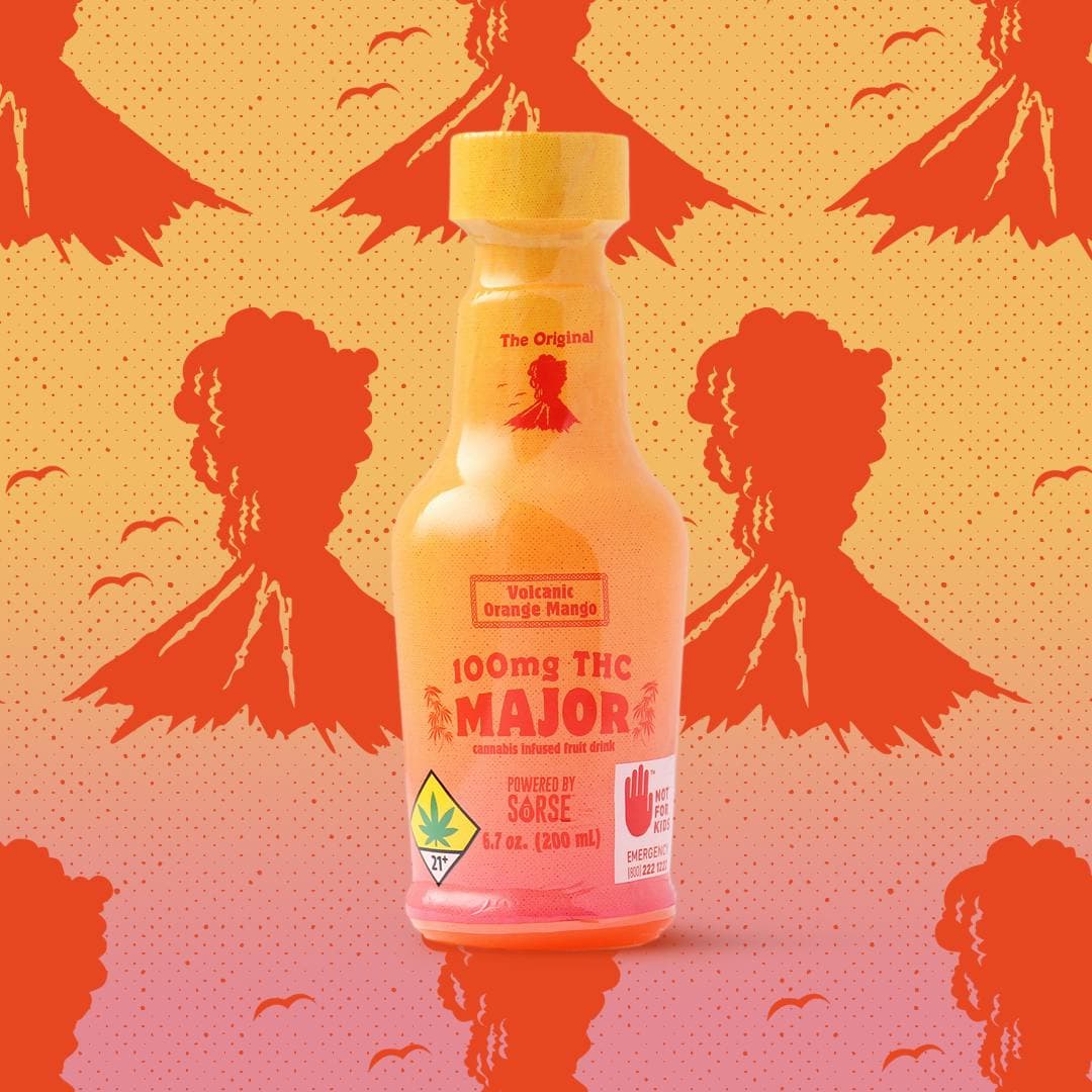 Major - 100mg THC Orange Mango