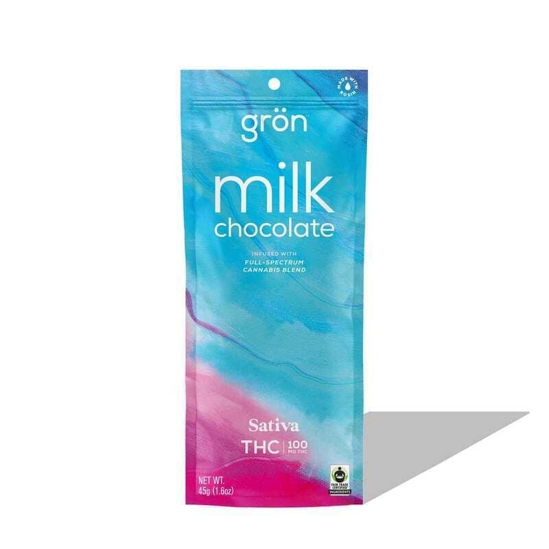 Grön THC Milk Chocolate - Sativa