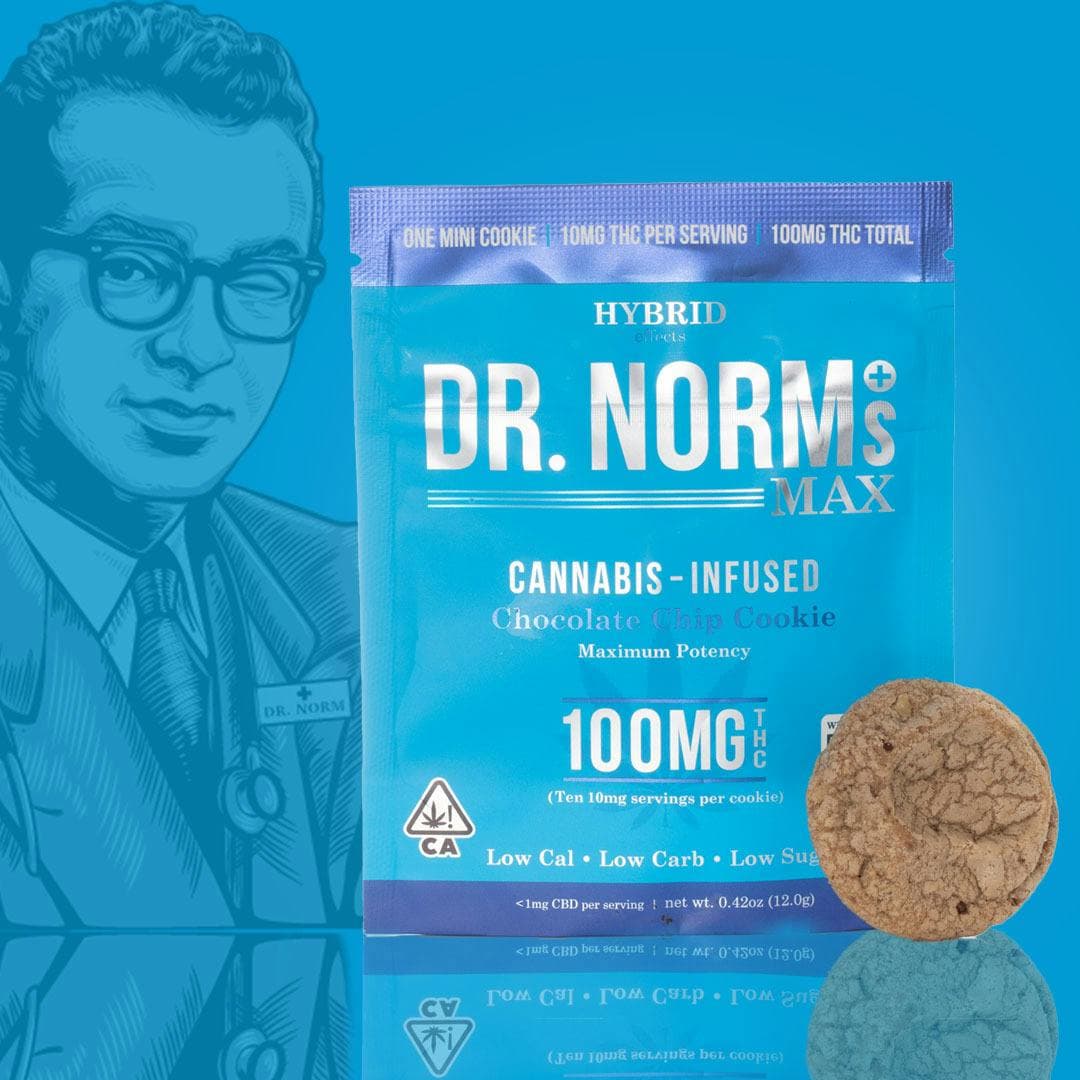 Chocolate Chip 100mg MAX Cookie - HYBRID