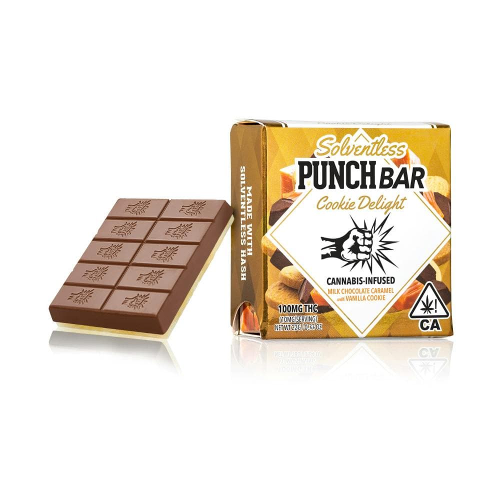 Punch Extracts | Caramel | Milk Chocolate Vanilla Cookie Punch Bar | 100mg