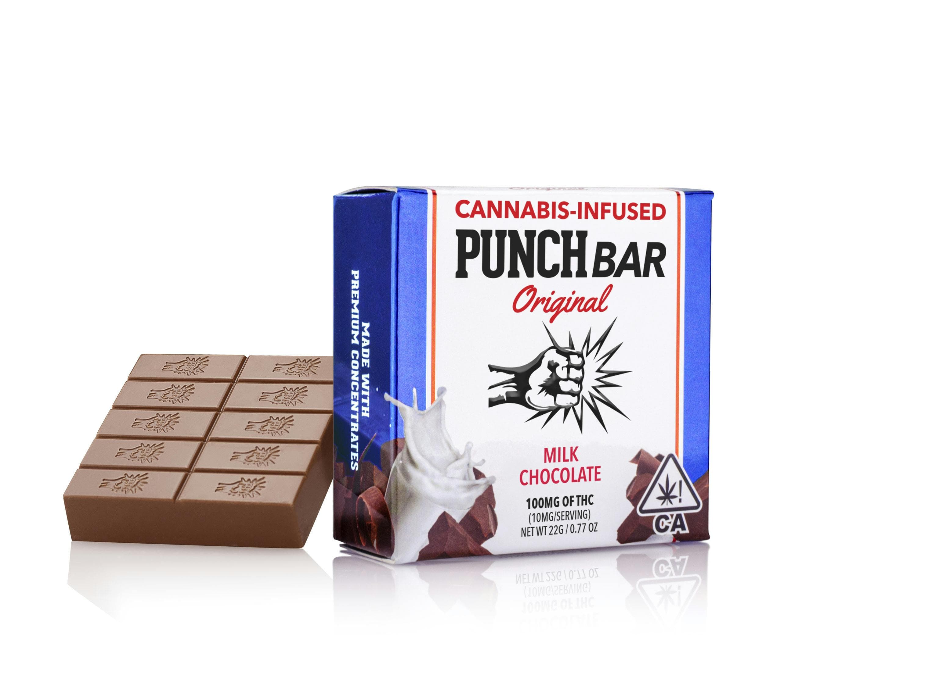 Punch Bar - Milk Chocolate - 100mg