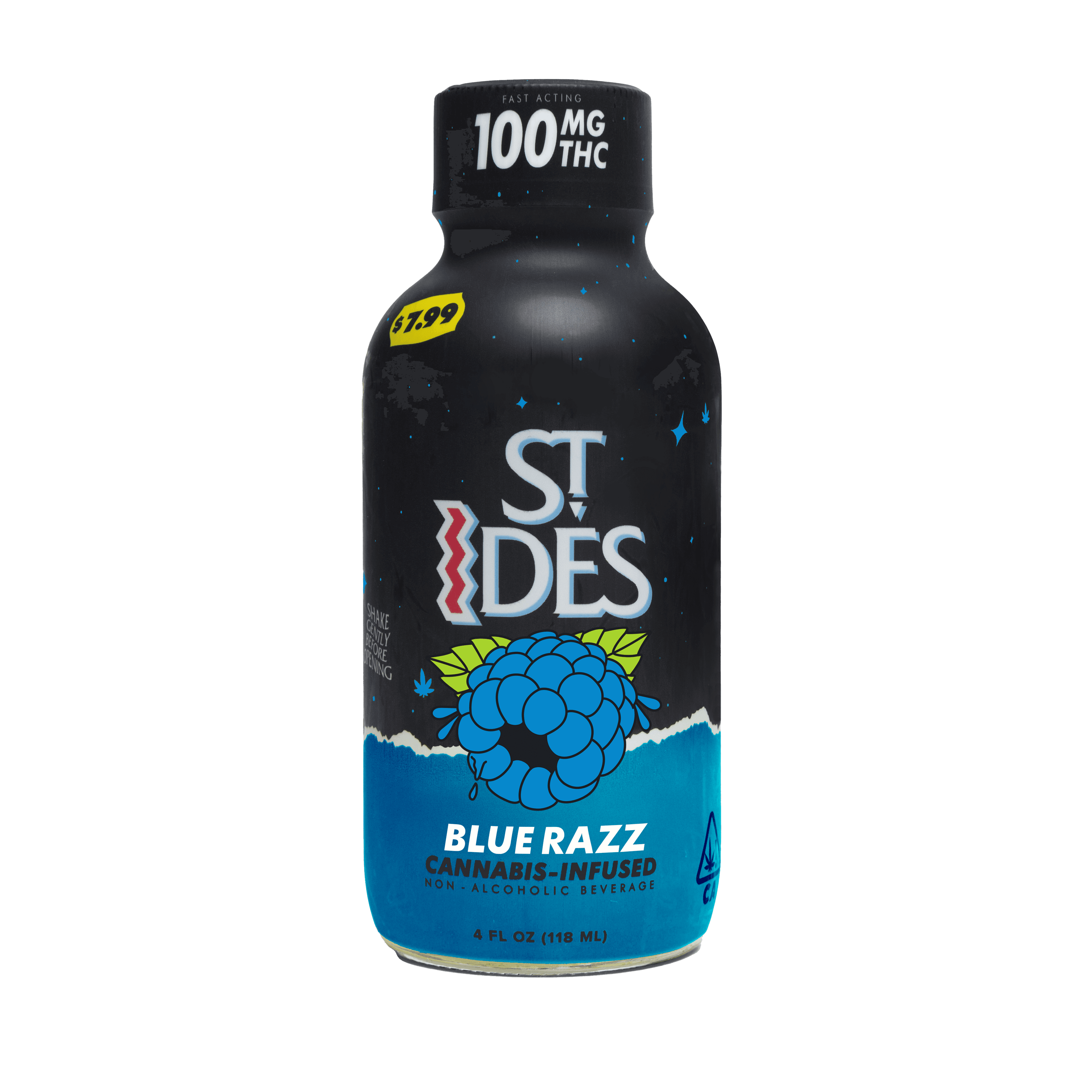 Blue Razz | 4oz Shot 100MG