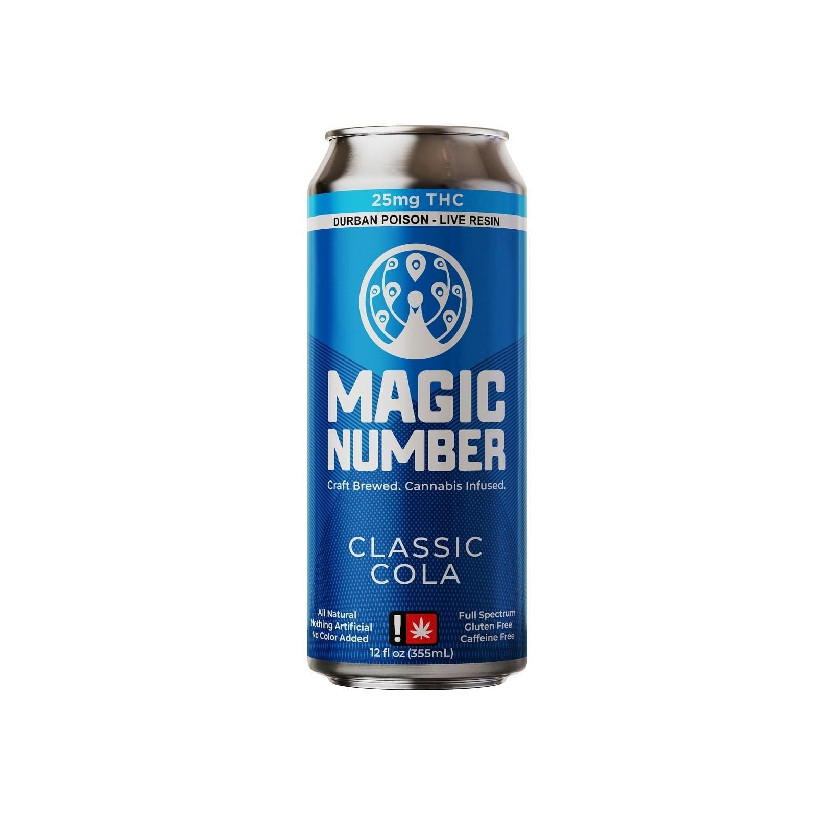 Classic Cola Soda 25mg THC