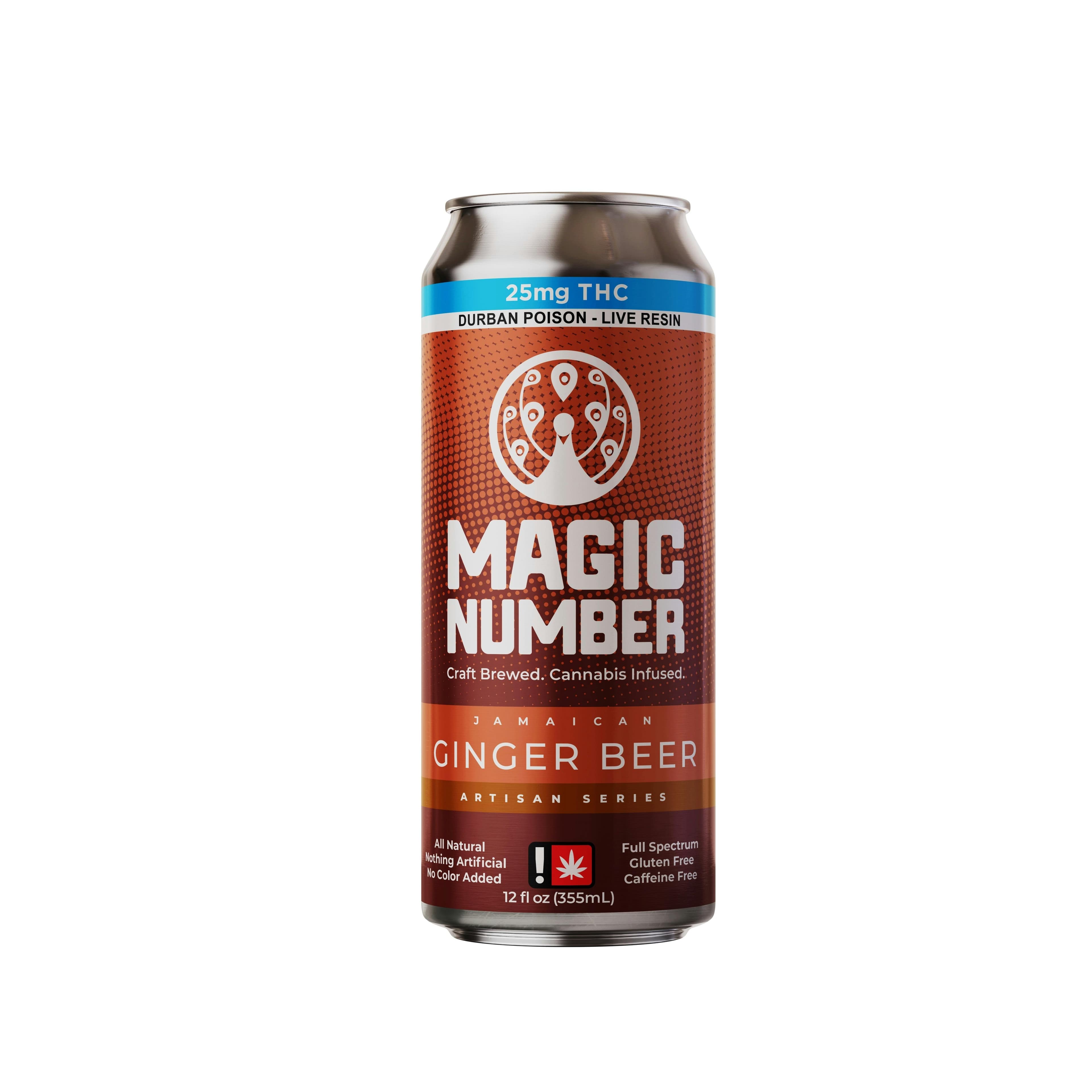 Ginger Beer 25mg THC