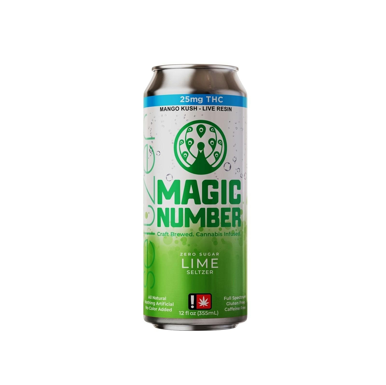 Lime Seltzer 25mg THC