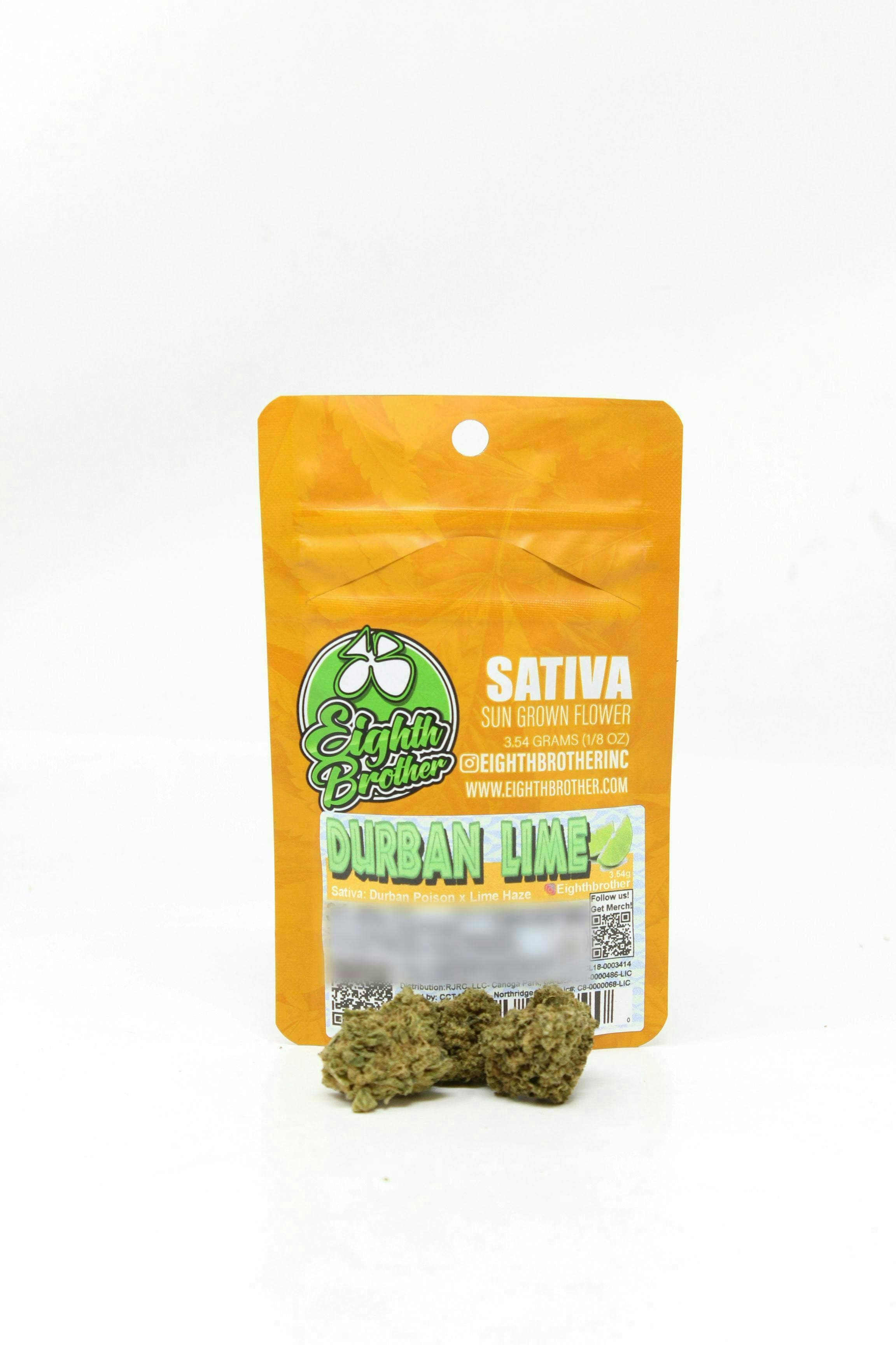 Eighth Brother | Durban Lime | Flower | 3.54g