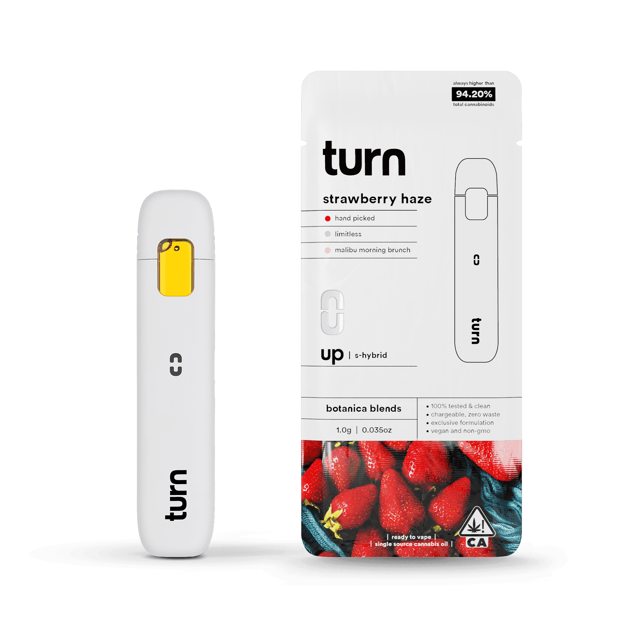 turn | Strawberry Haze | Disposable | 1g