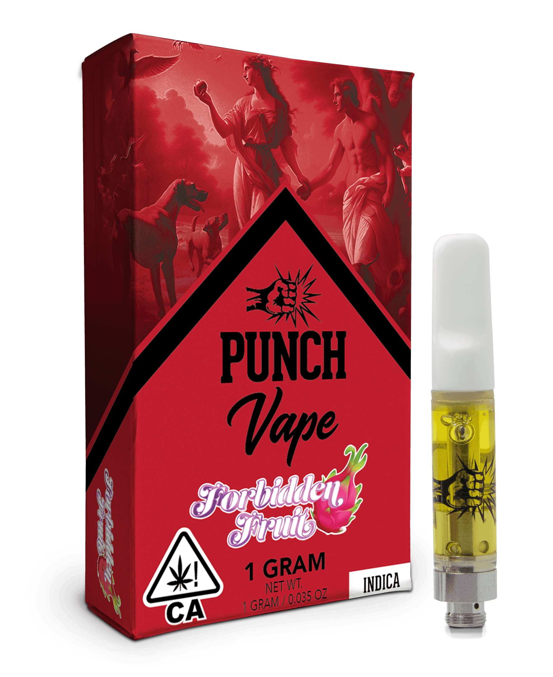 Punch - 510 Distillate Vape Cart - Forbidden Fruit (1g)