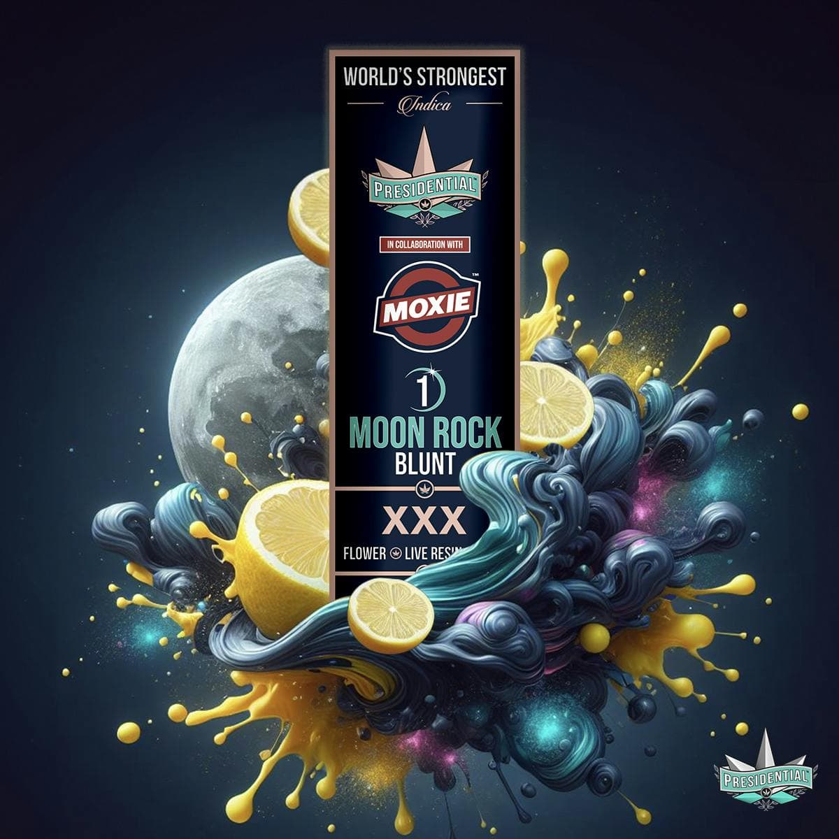 Presidential Moon Rock Blunt - XXX (1.5g)
