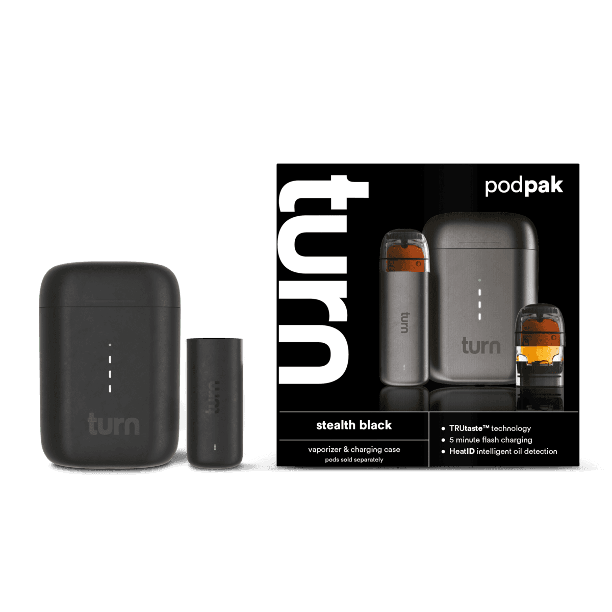 turn | Black Podpak | Battery