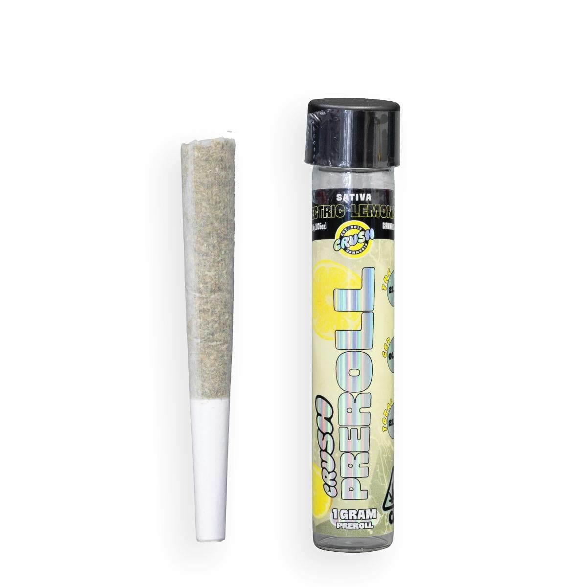 Crush Cannabis 1g - Electric Lemonade - Pre-Roll