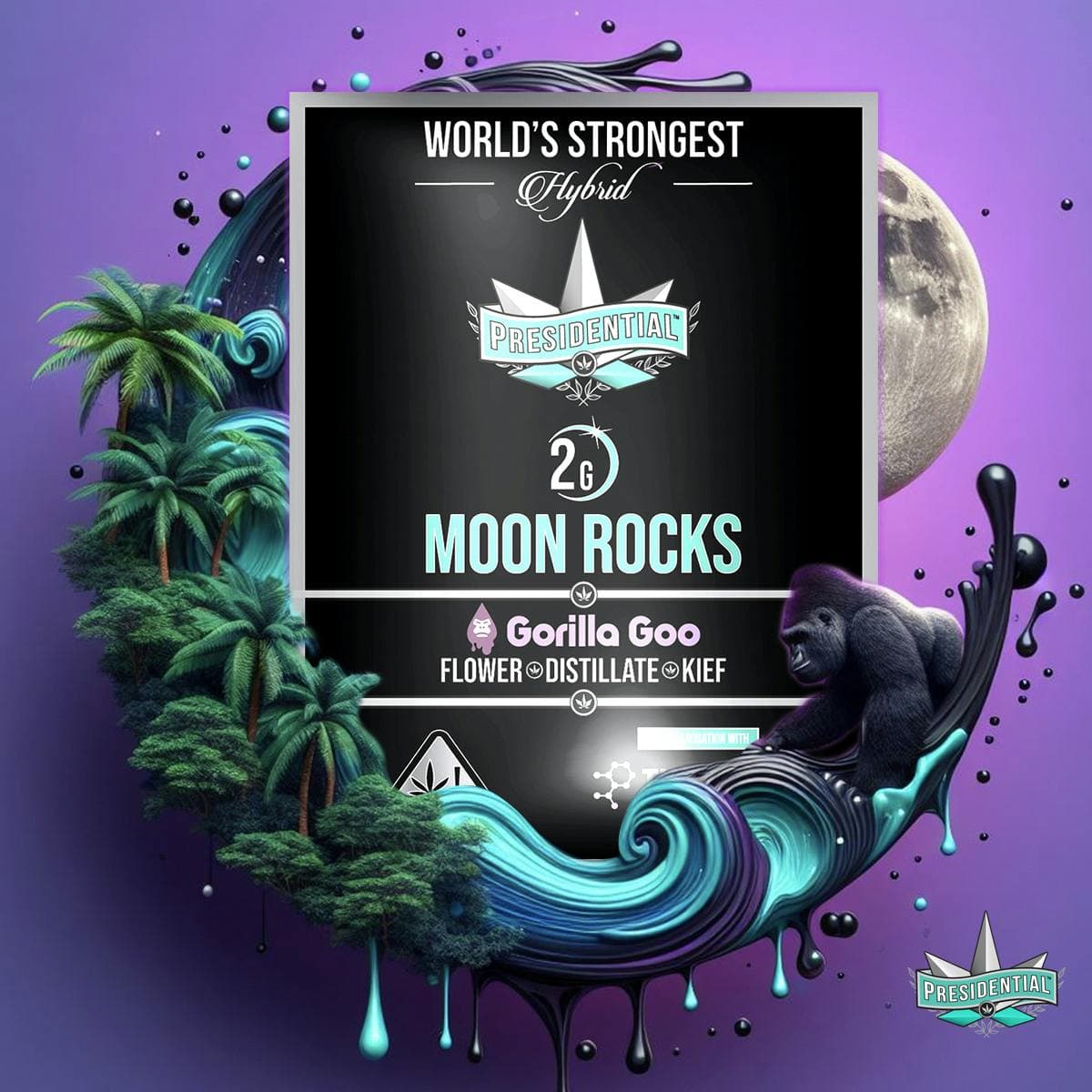 Presidential Moon Rocks - Gorilla Goo (2g)