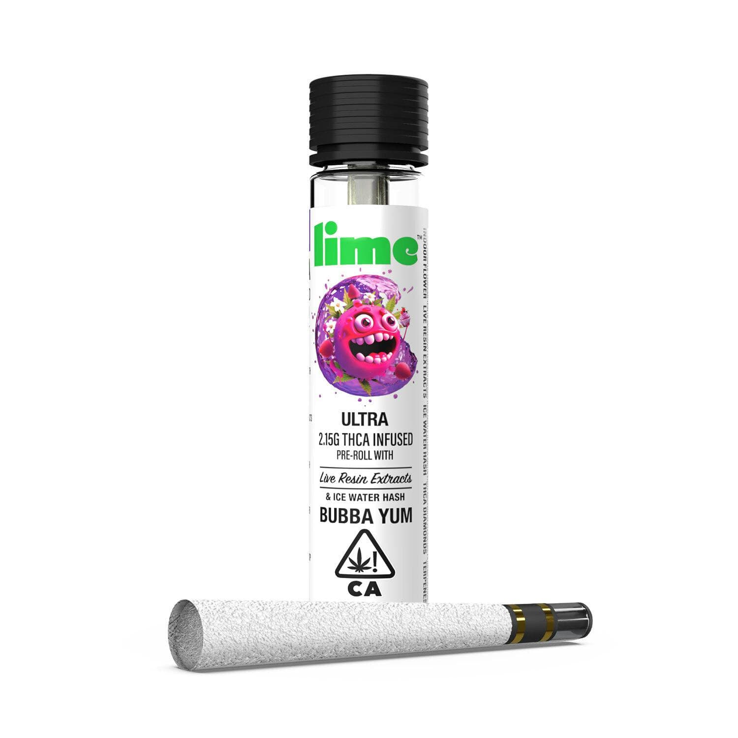 ULTRA 2.15g THCA Infused Pre-Roll (Single) | Bubba Yum