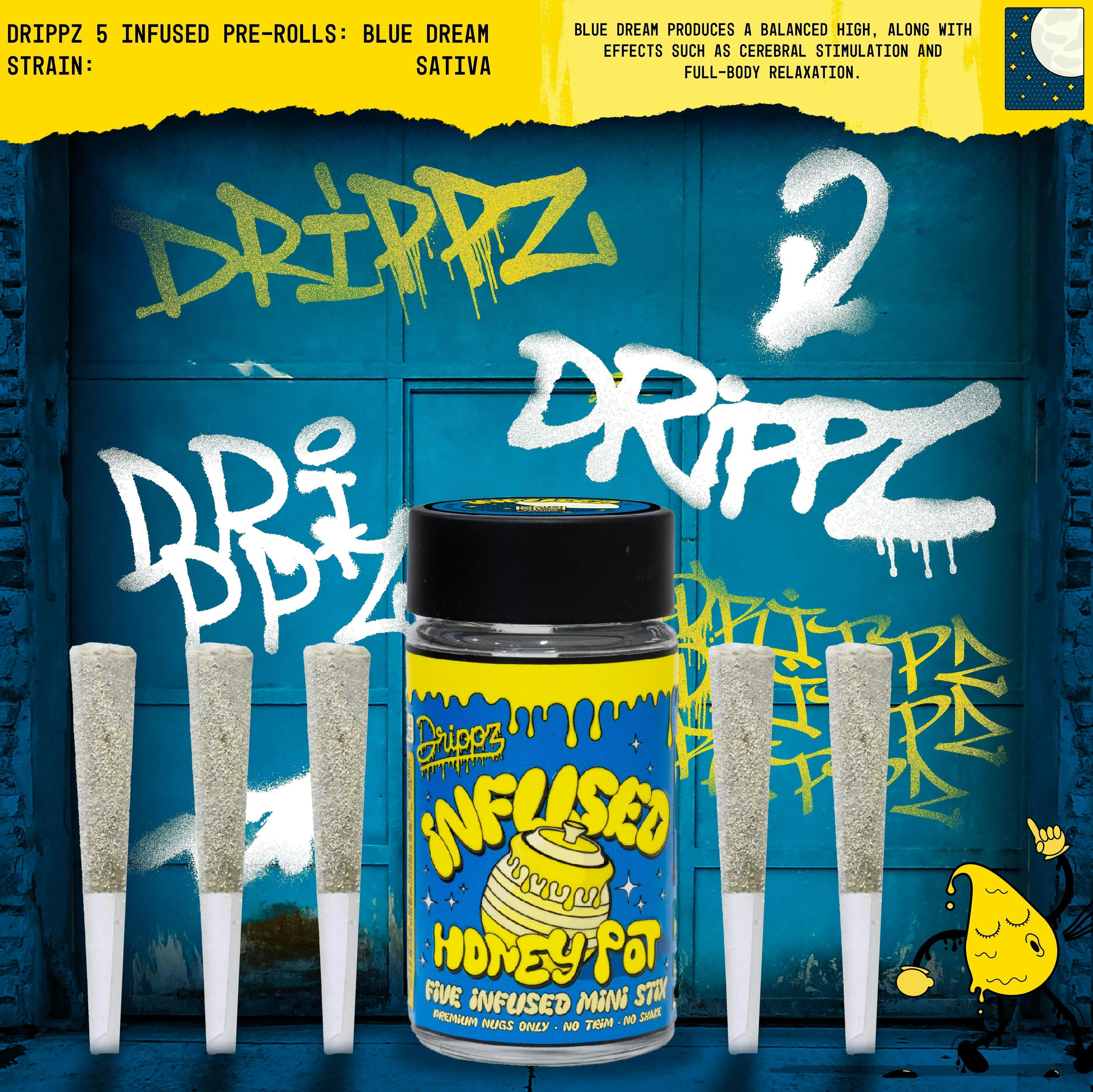 Blue Dream Sativa Drippz Honey Pot 4g
