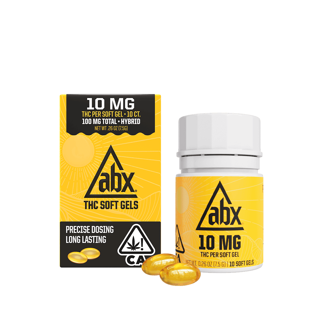 ABX - 10mg THC Soft Gels - 10ct