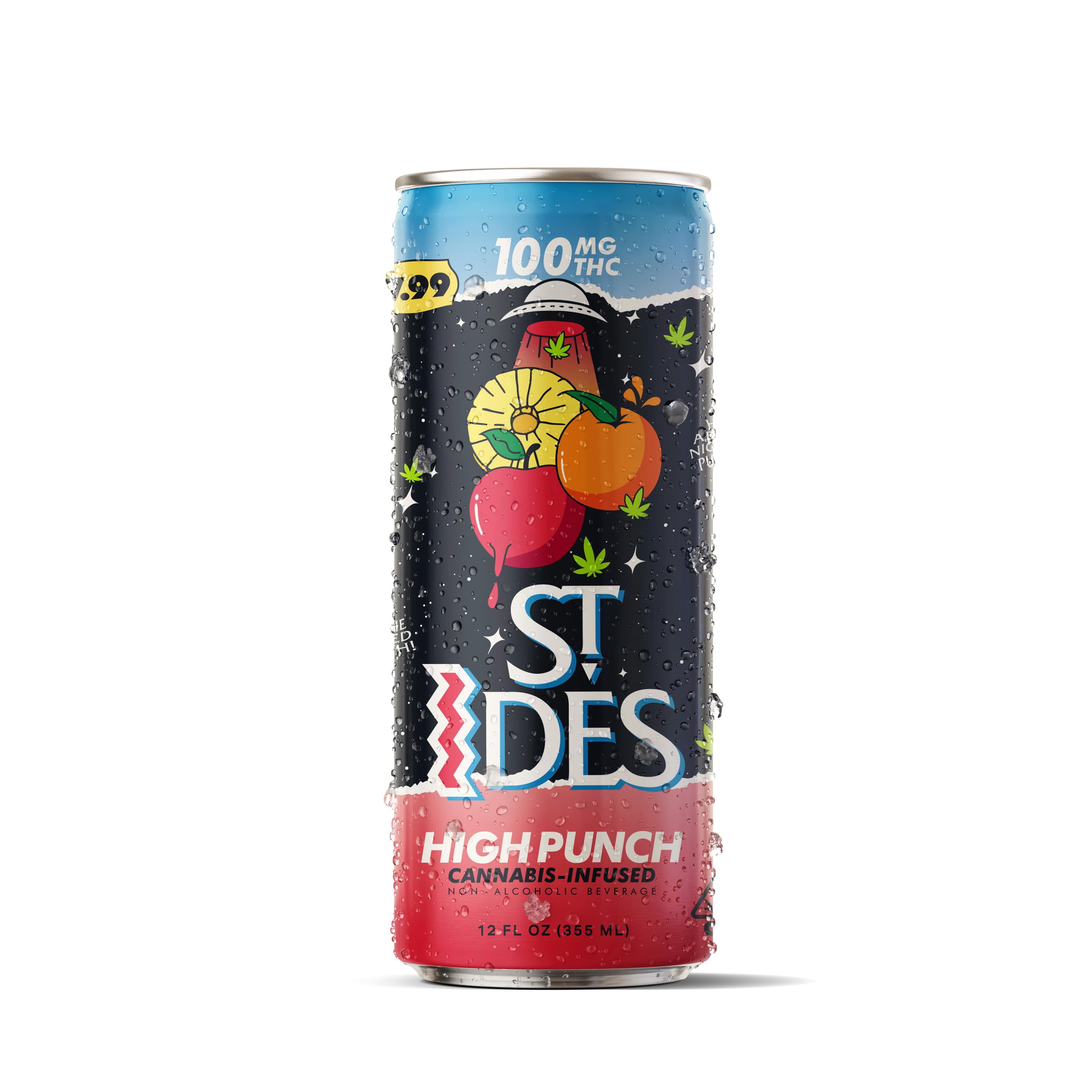 ST IDES | High Punch | Non Carbonated | 100mg | 12fl oz