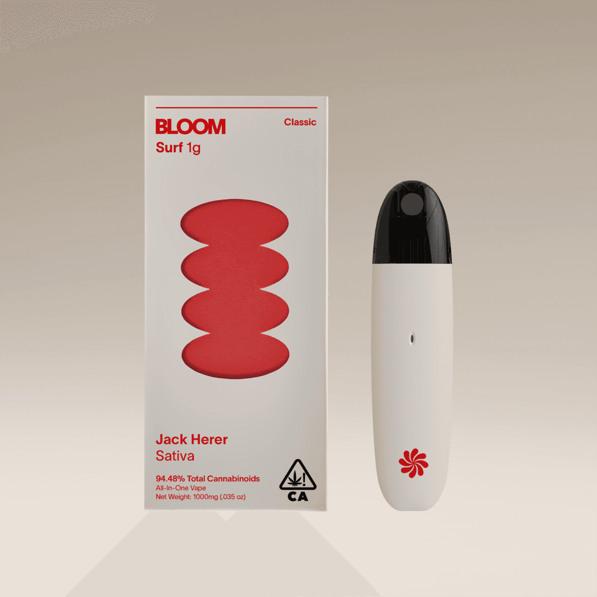 Bloom Classic Surf All-In-One 1000mg | Jack Herer