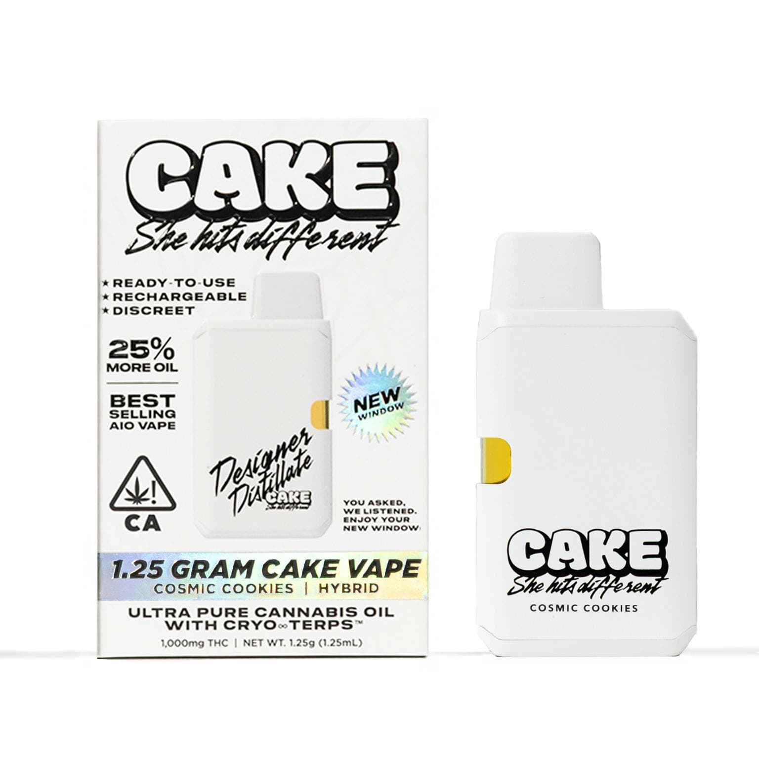 Cosmic Cookies - 1.25 Grams - Hybrid - Designer Distillate