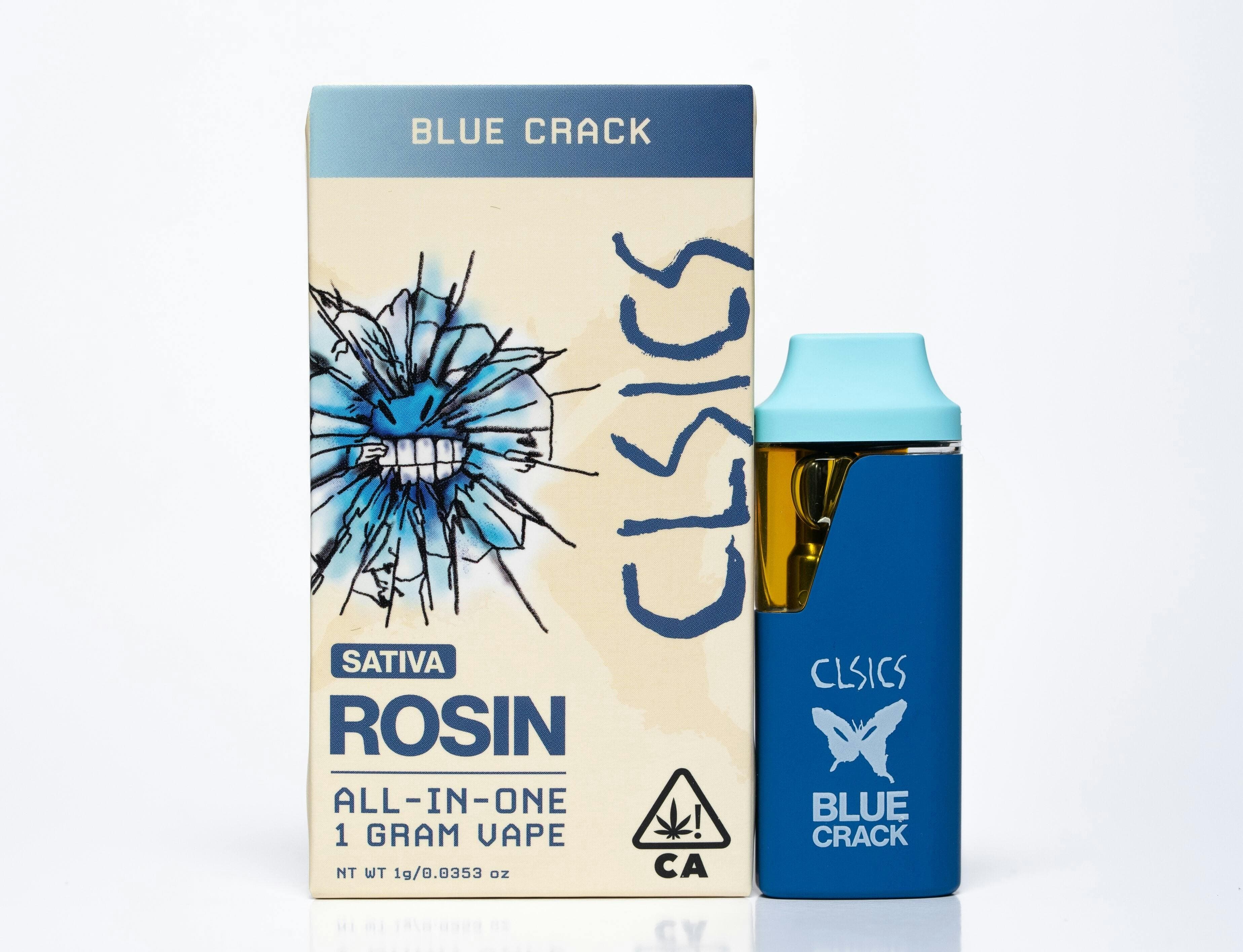 Blue Crack - LIVE ROSIN ALL IN ONE VAPE 1g