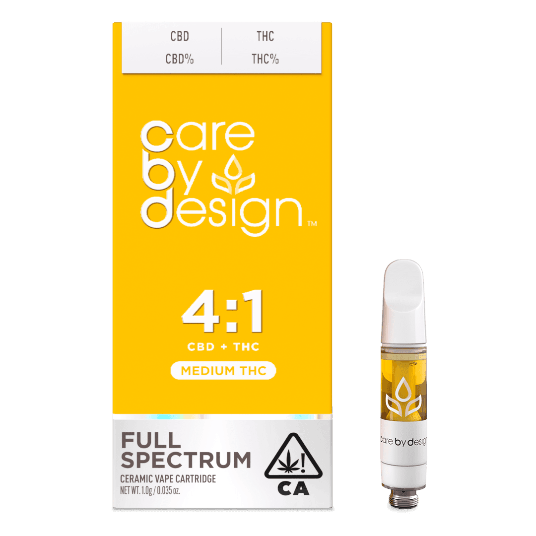 Care By Design | 4:1 Full Spectrum Vape Cartridge 1 Gram