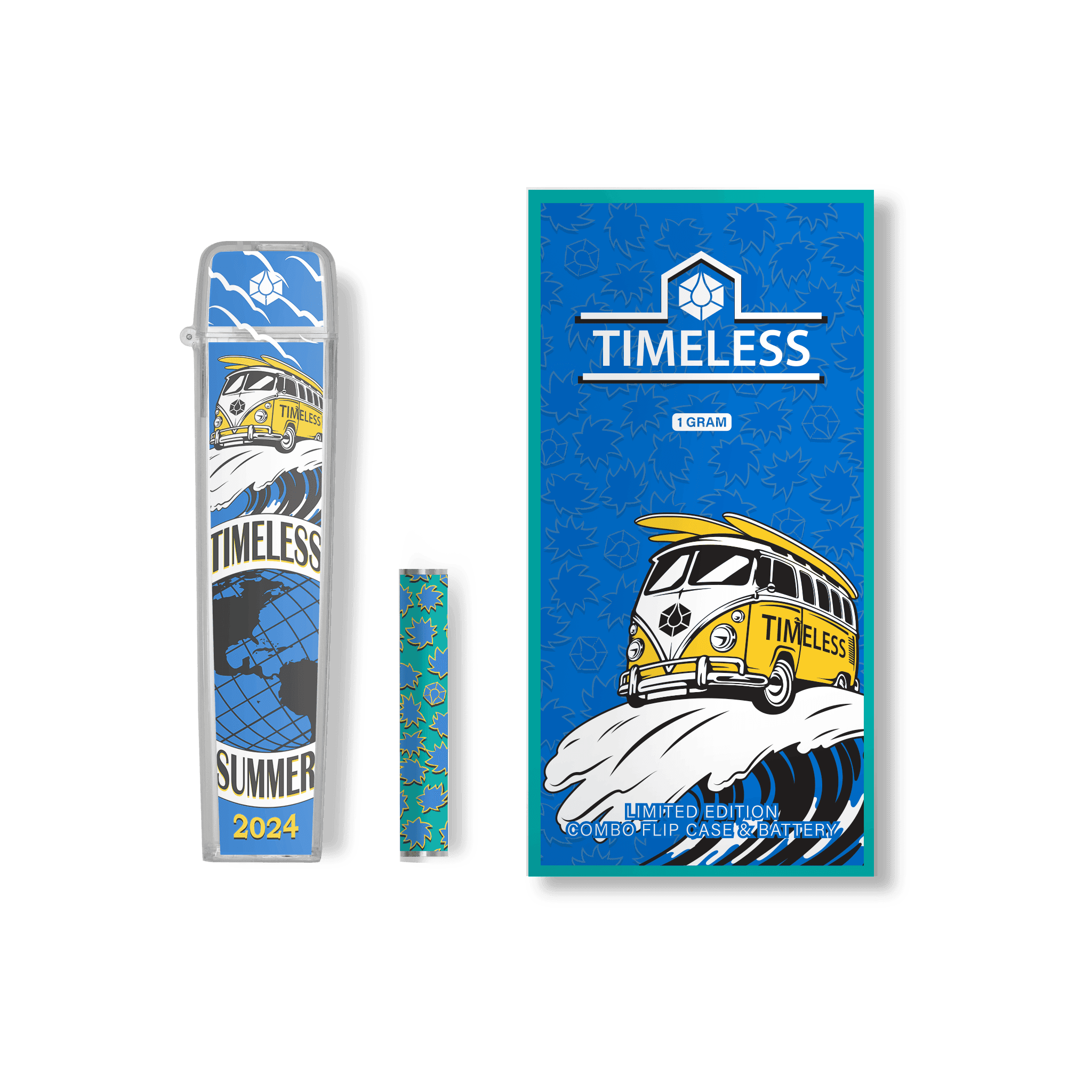 2024 Timeless Summer Flip Case & Battery Combo 1000mg