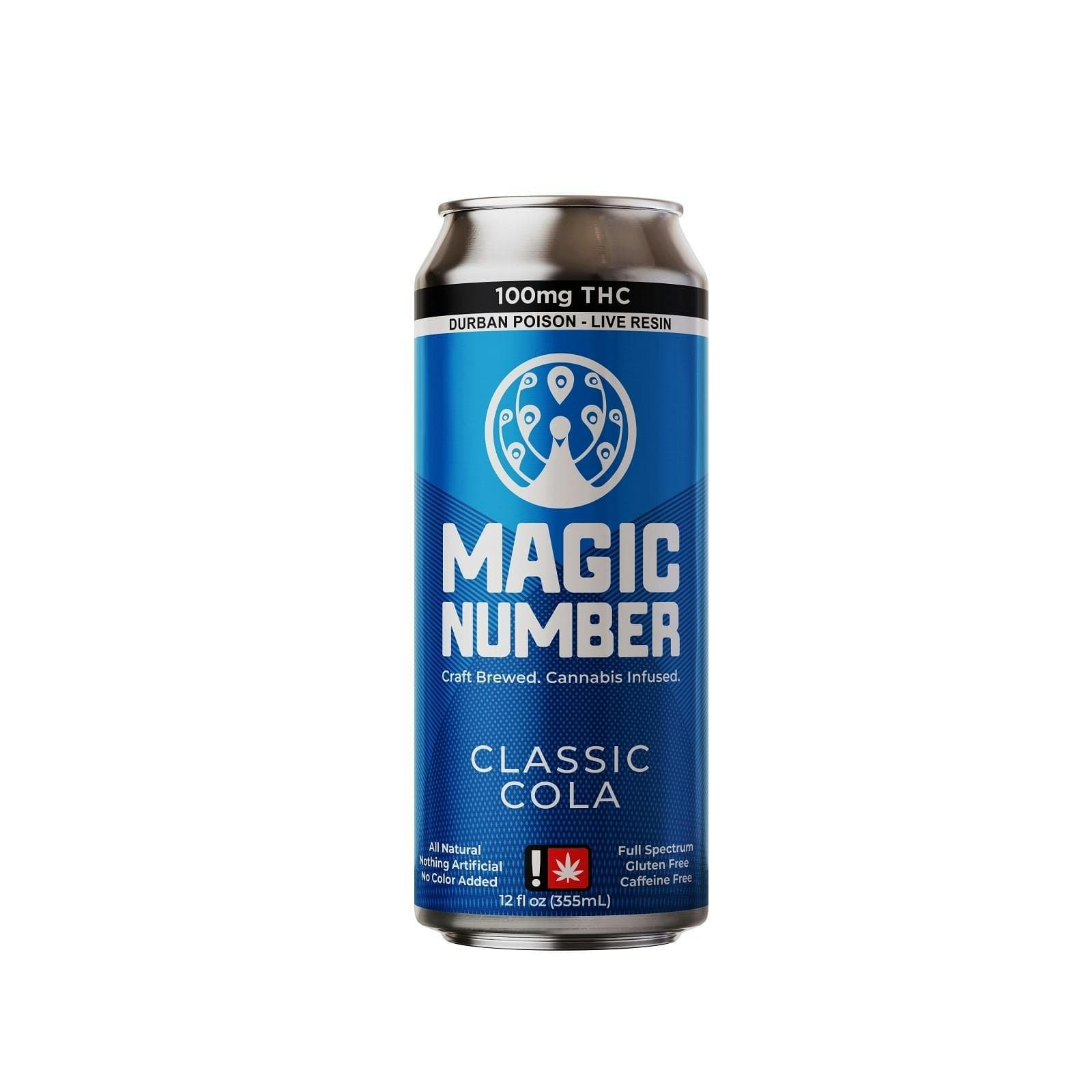 Classic Cola Soda 100mg THC