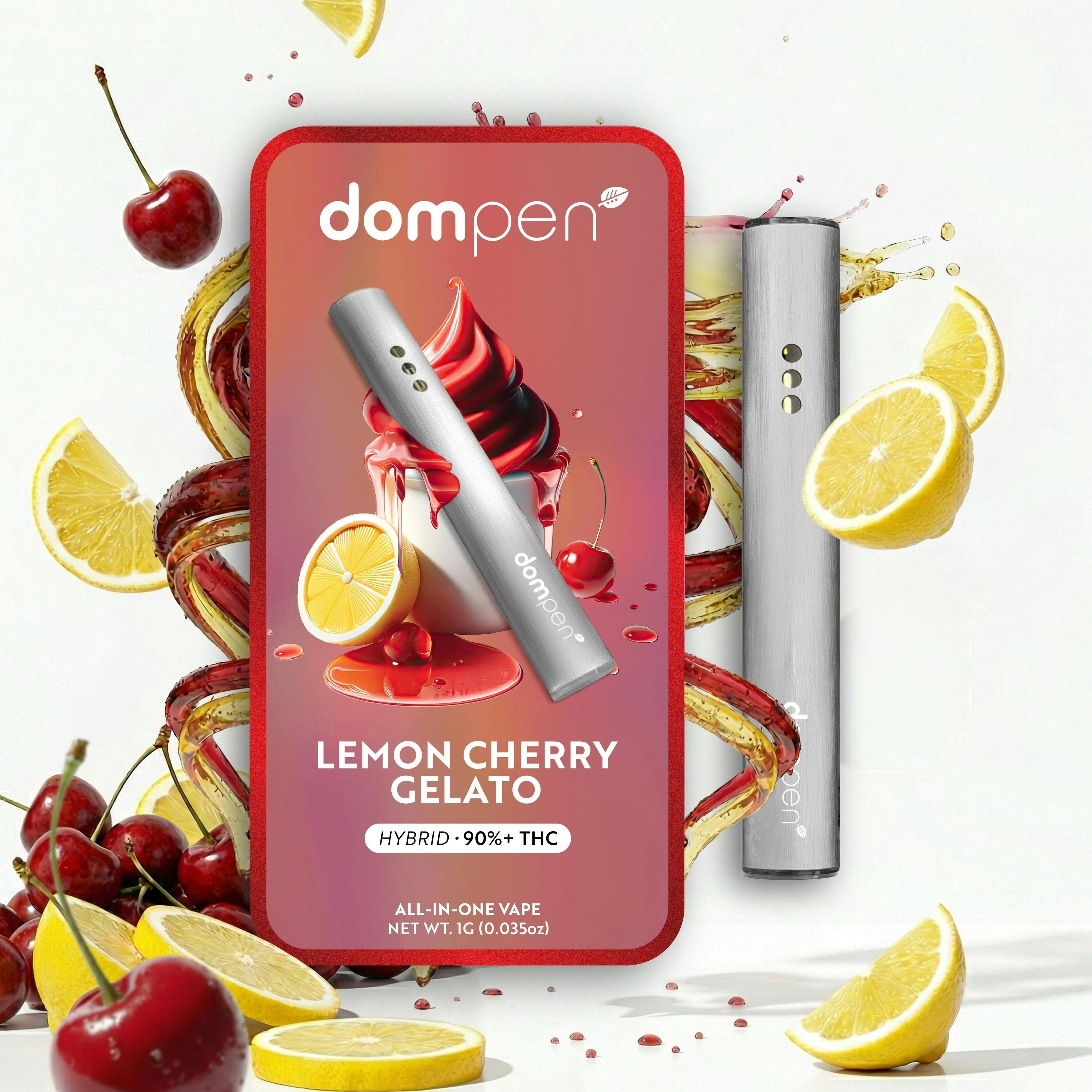 dompen | Lemon Cherry Gelato | All-in-One | 1g