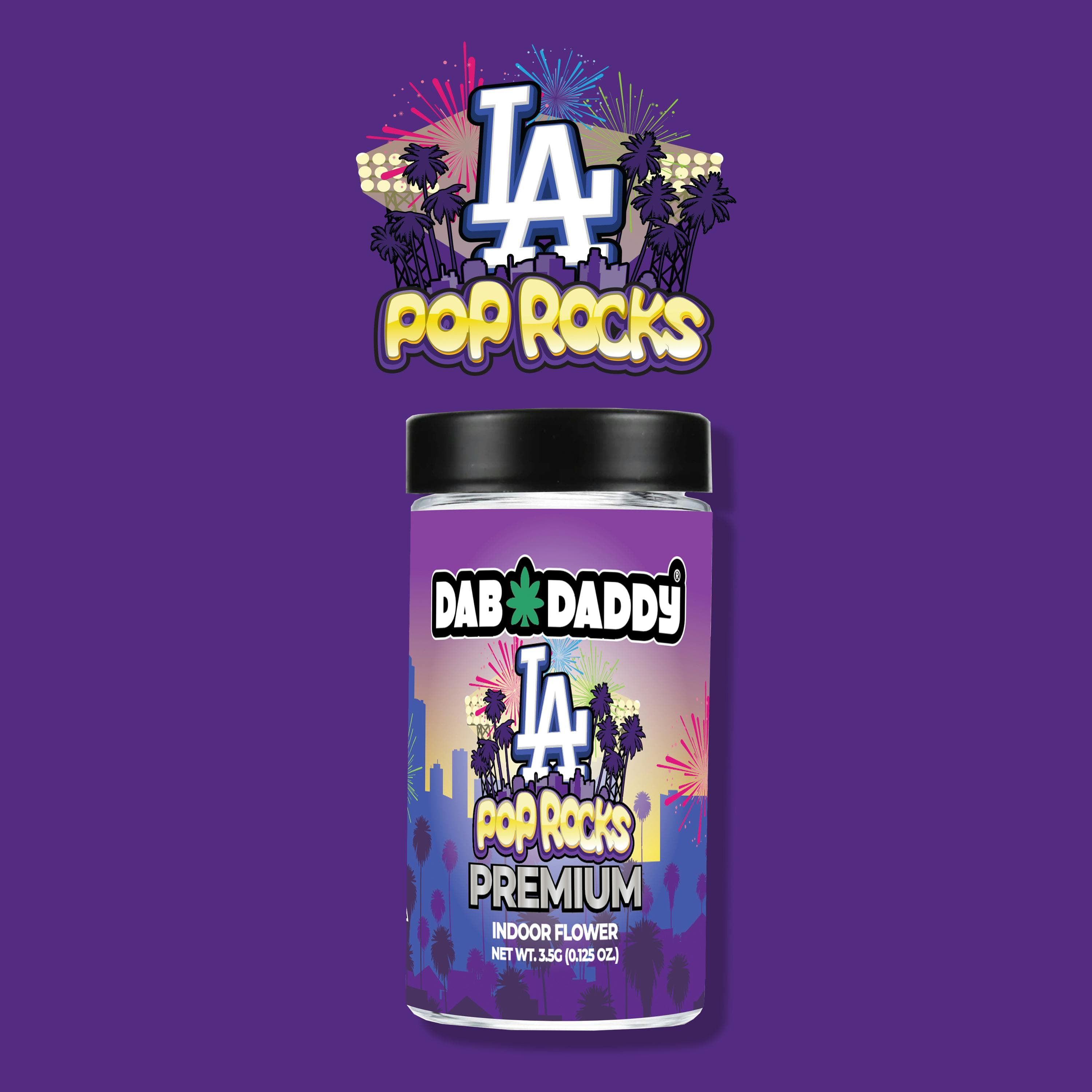 LA Pop Rocks Flower Dab Daddy® 14g Premium Indoor Flower