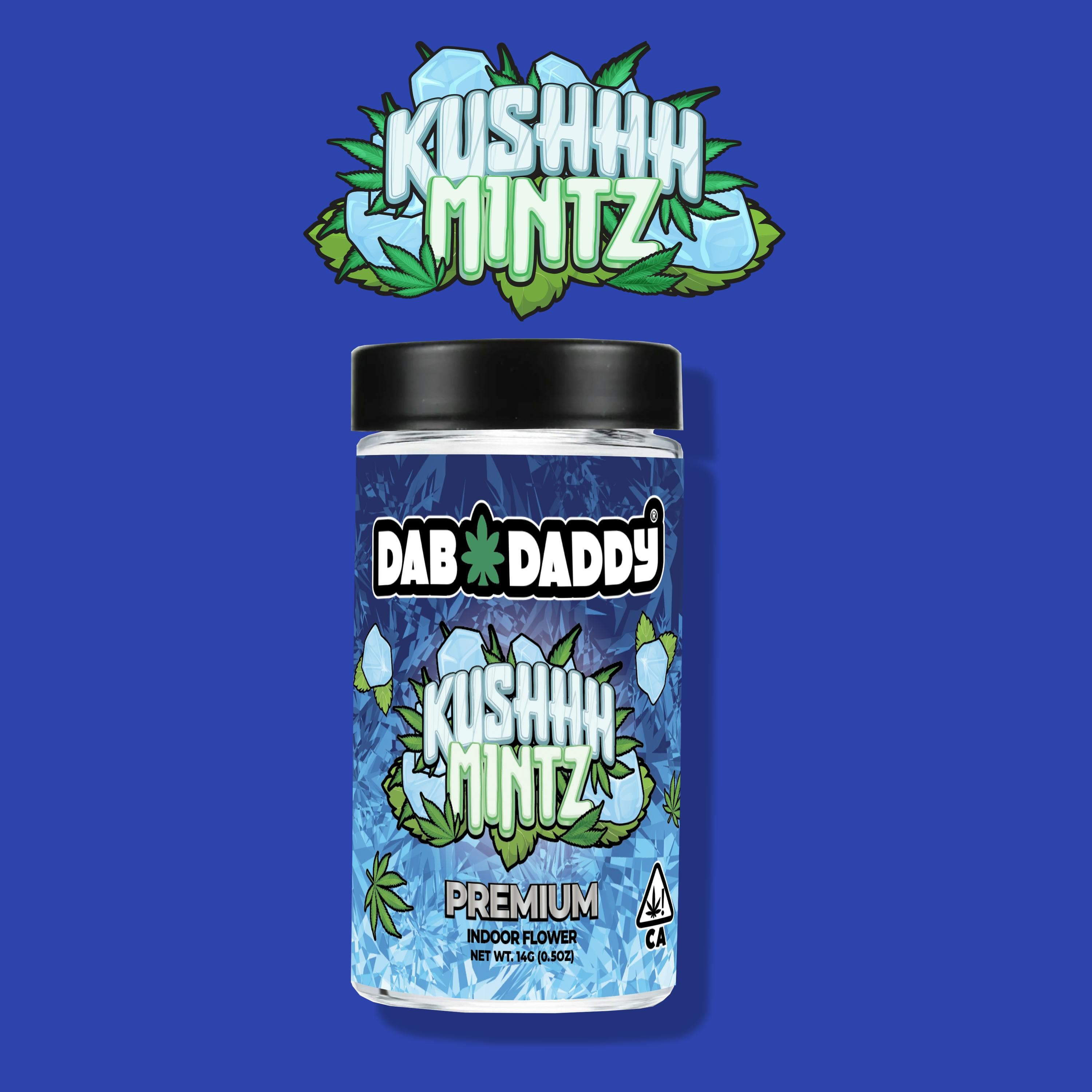 Kush Mintz Flower Dab Daddy® 14g Premium Indoor Flower