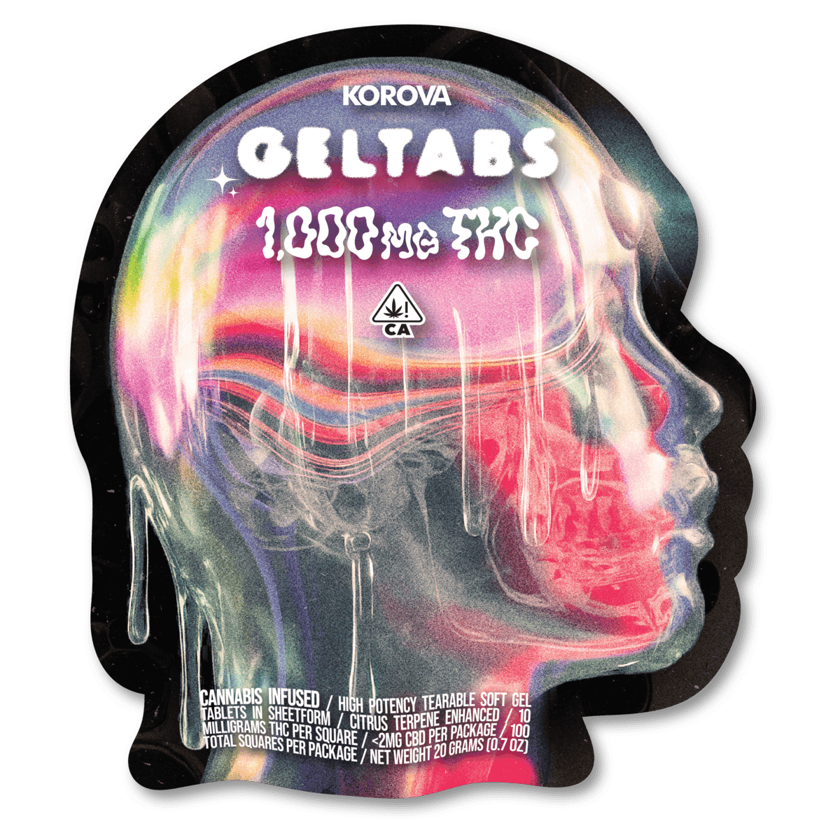 GELTABS 1,000mg THC Gummy