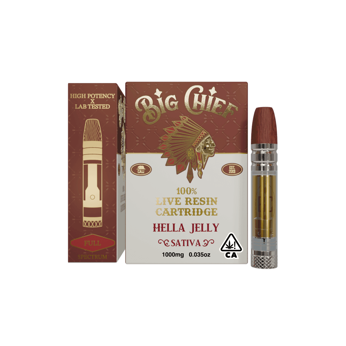 Big Chief | Hella Jelly | Live Resin Cartridge | 1g