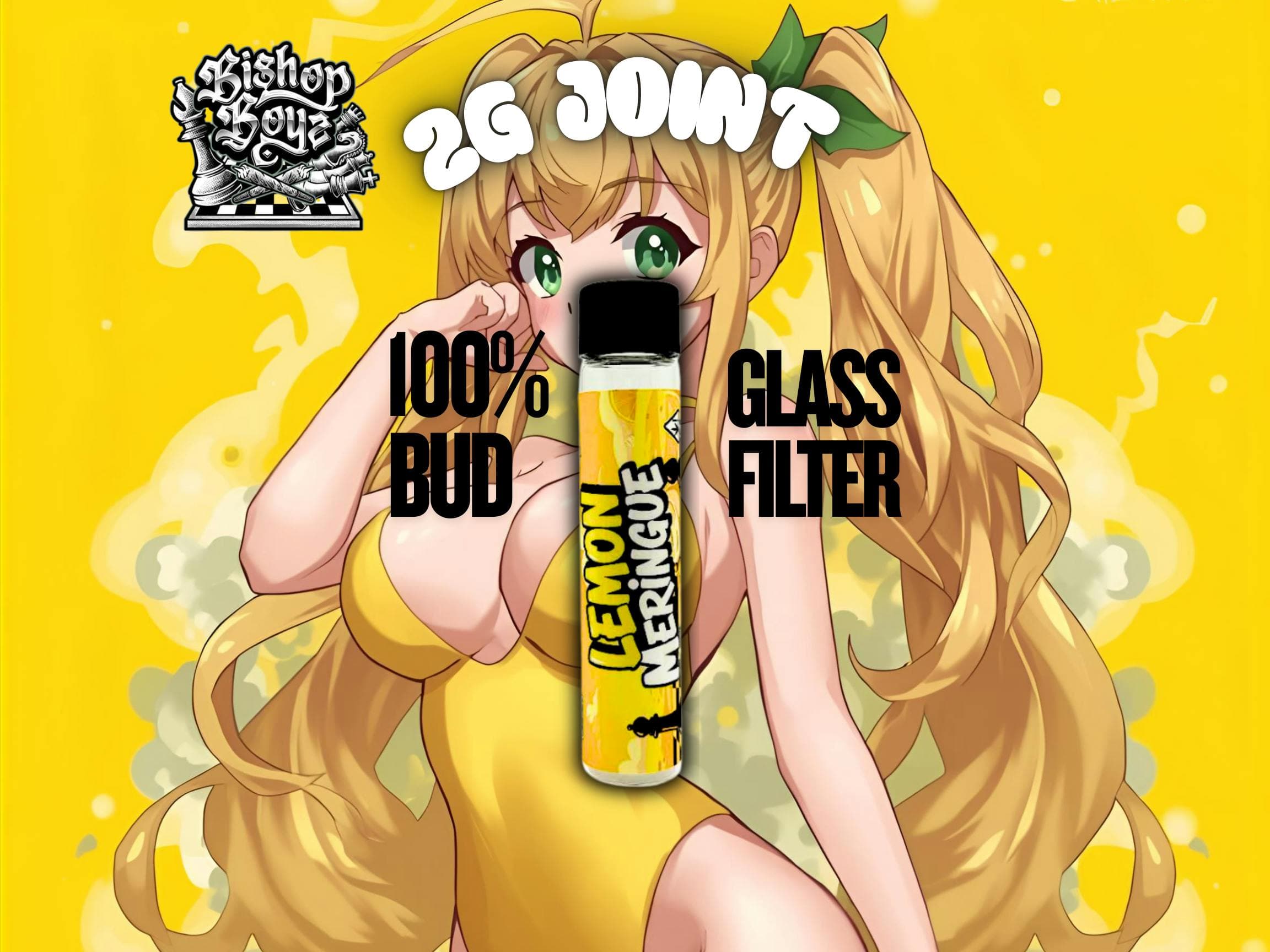 Bishop Boyz Lemon Meringue 2g Preroll