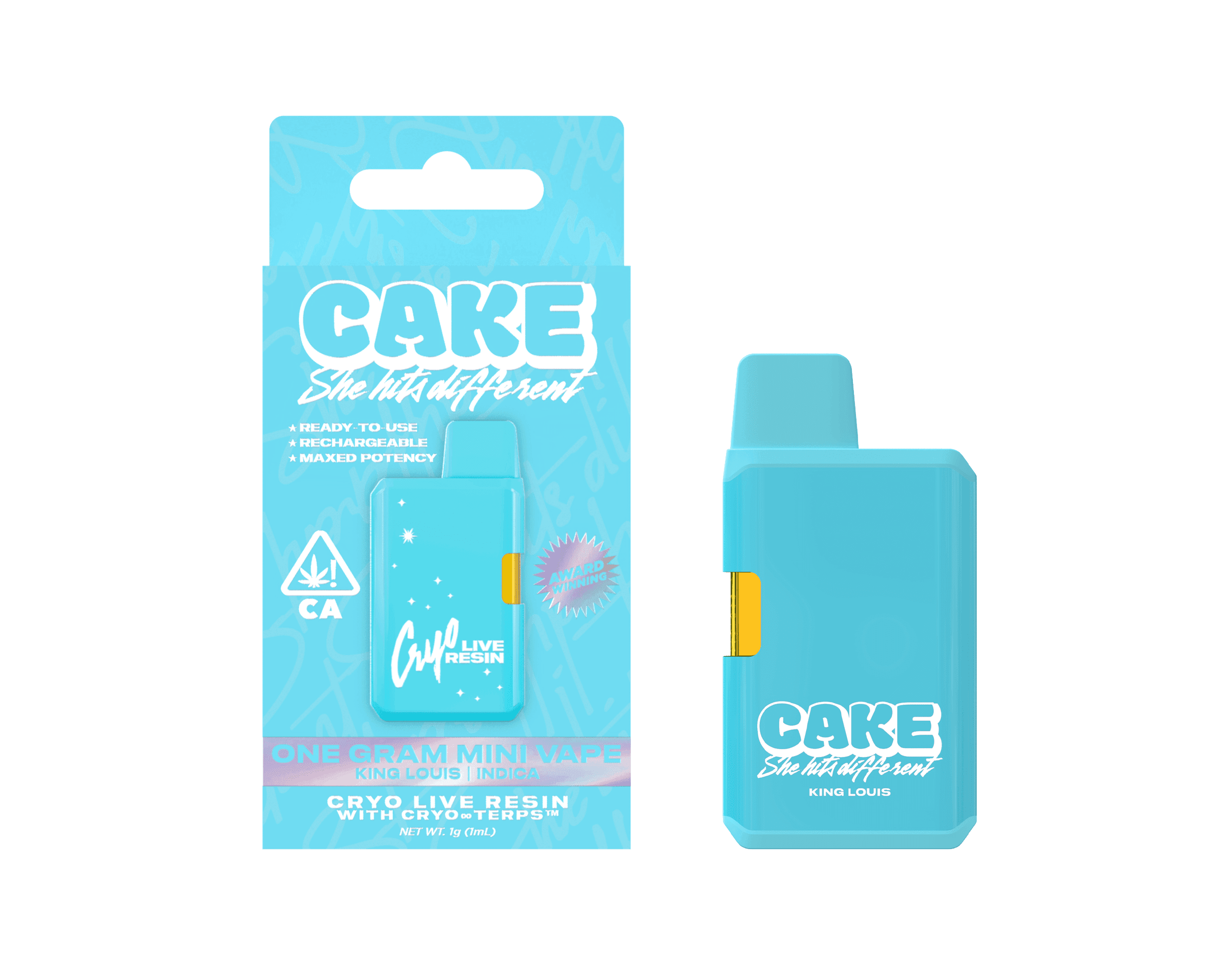 Cryo Live Resin MINI - King Louis - Indica - 1g