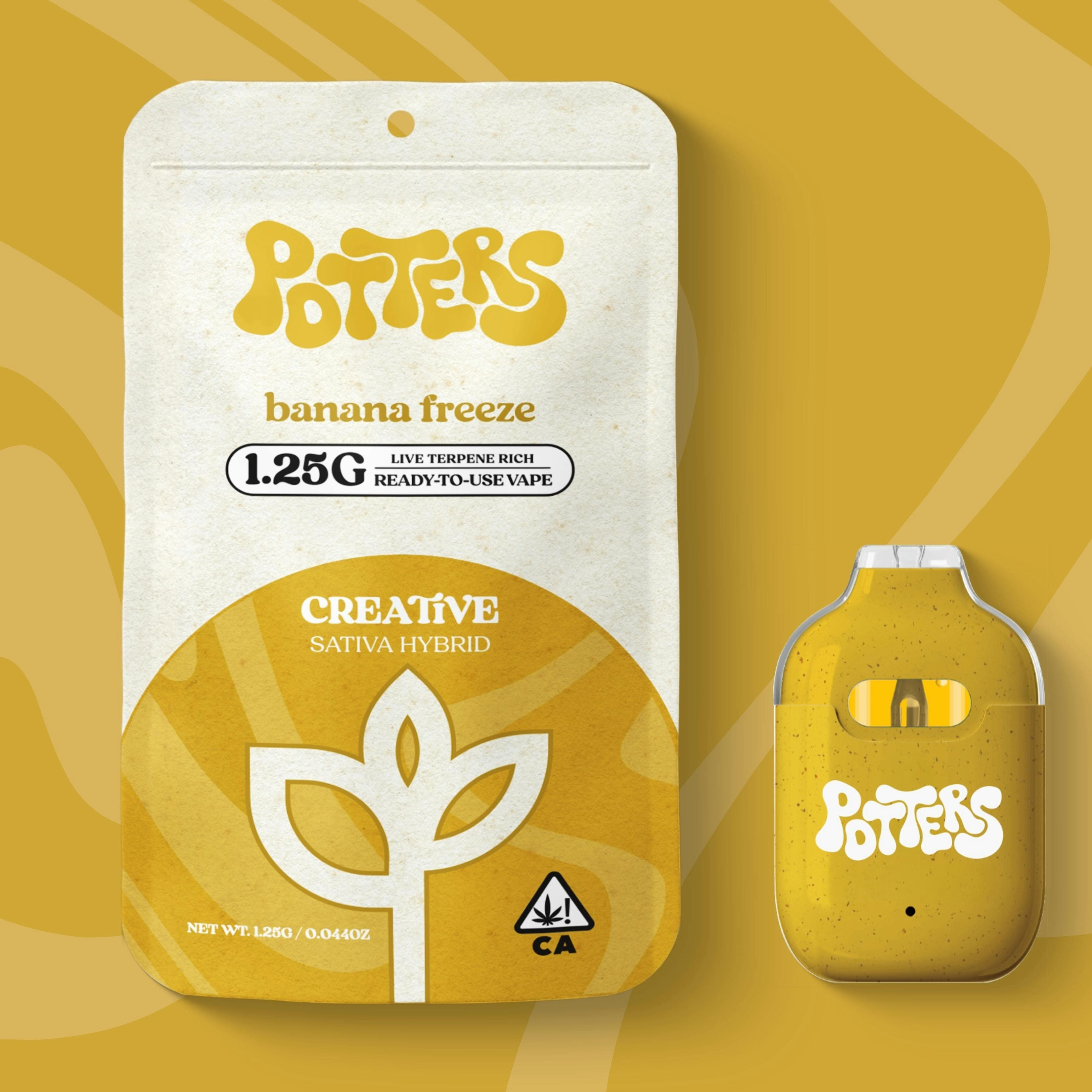 Banana Freeze Live Ready-to-Use Vape 1.25g