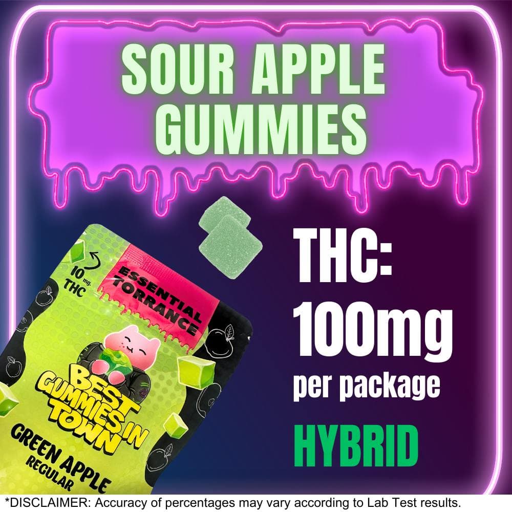 ET Green Apple Fruit Gummies
