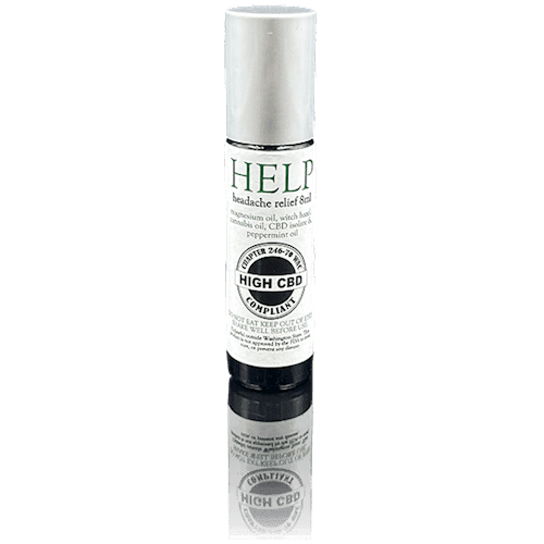 Wild Mint Headache Roller | Help | Mixed | CBD, THC, CBG | 1.5oz