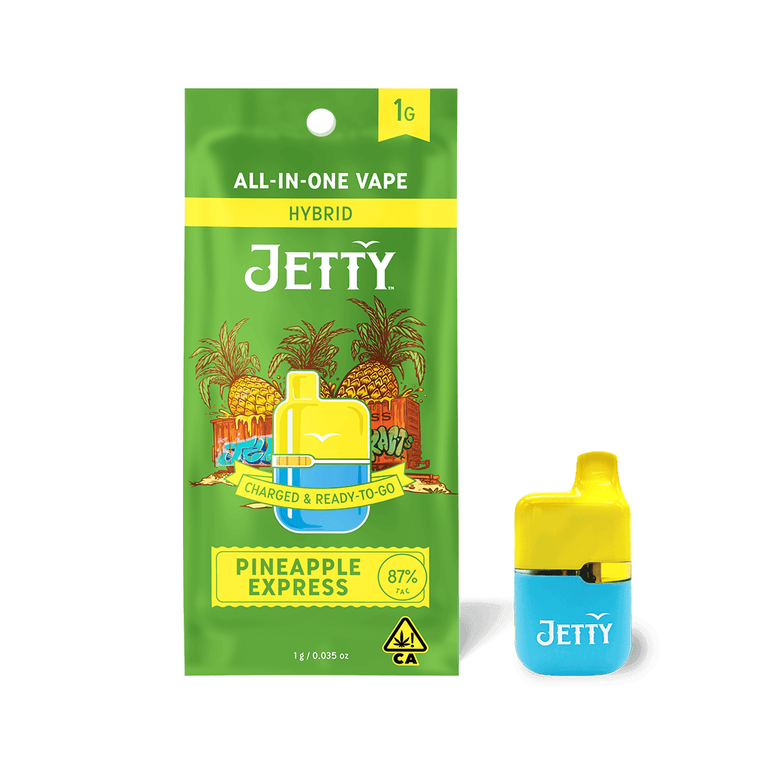 Jetty Extracts | Mini Tank | Pineapple Express | Disposable | 1g