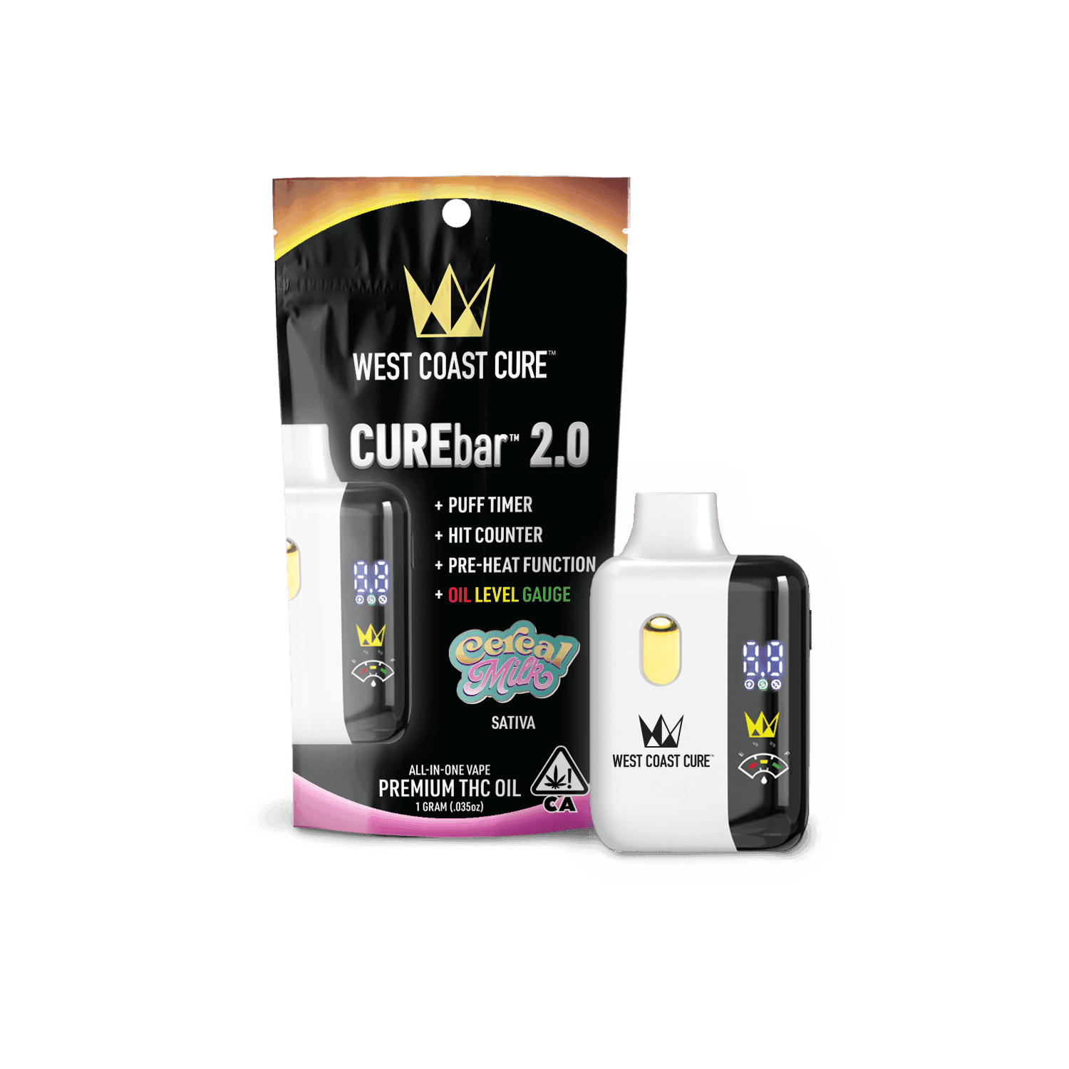 Cereal Milk - 1G AIO CUREbar 2.0