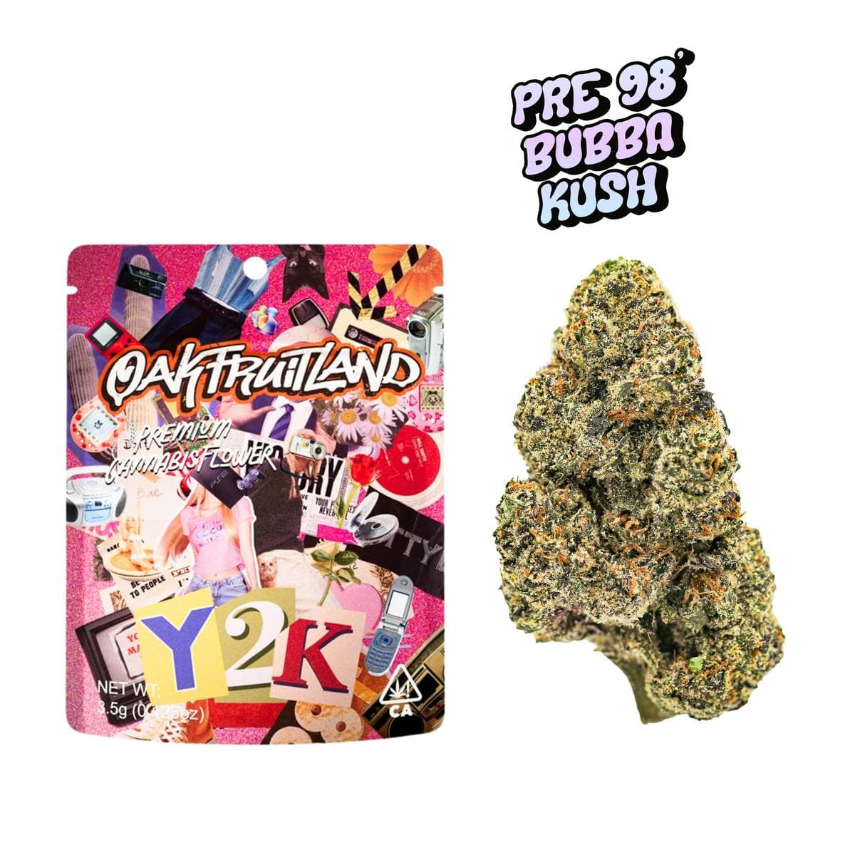 Pre 98 Bubba Kush Premium Flower 3.5g - Y2K Series