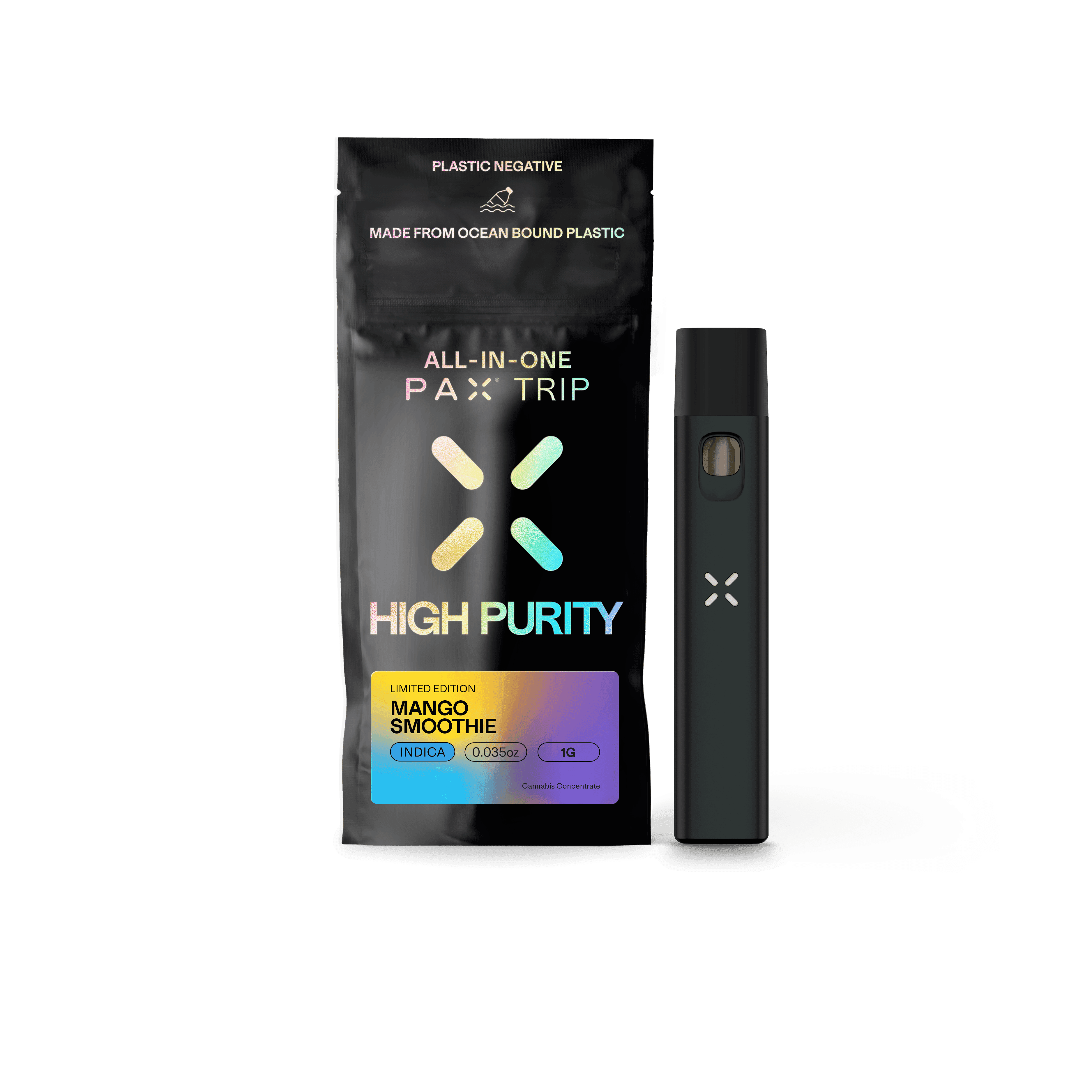 PAX | Mango Smoothie | High Purity Disposable | 1g