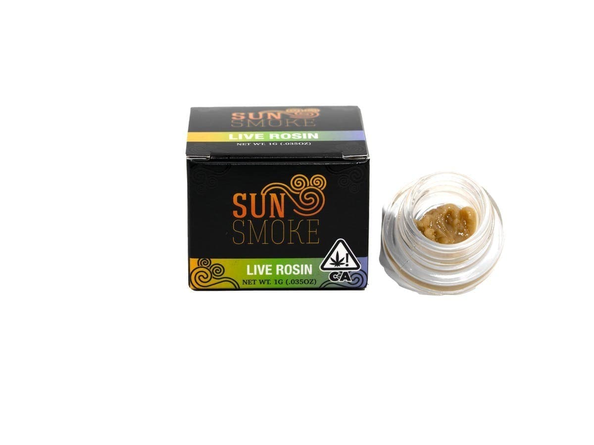 SunSmoke | Chem Dawg | Live Rosin | Solventless | Fresh Press | 1g