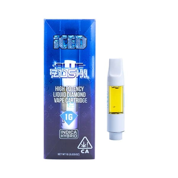 Blue Zushi Vape Cartridge - 1g