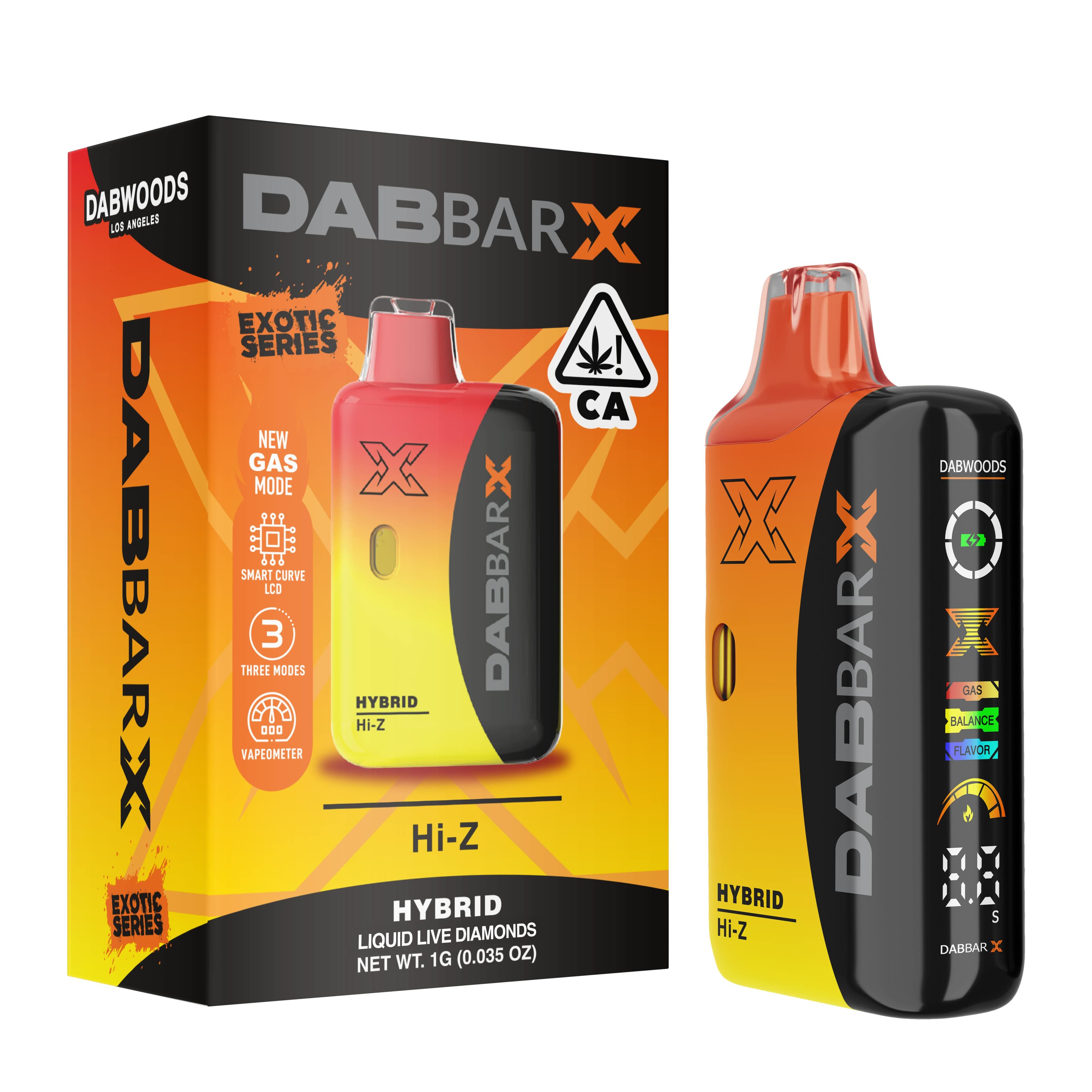Dabwoods | Hi-Z | Dab Bar X Liquid Diamonds All-in-One Disposable | 1g