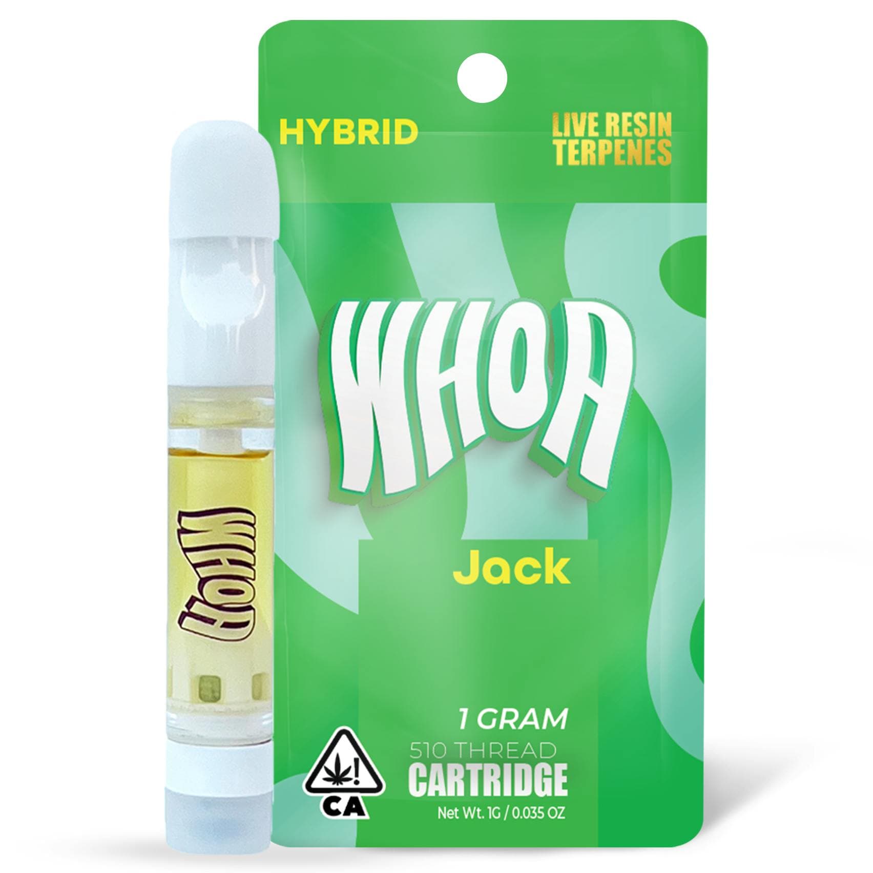 Jack Live Resin Terpenes 510 Vape Cartridge