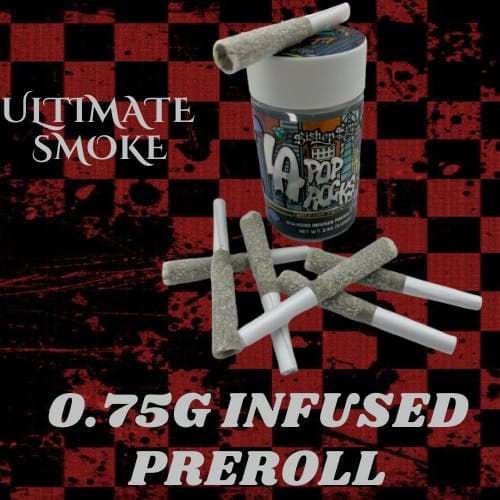Bishop Boyz LA Pop Rocks 7-pk Double Diamond Infused Prerolls