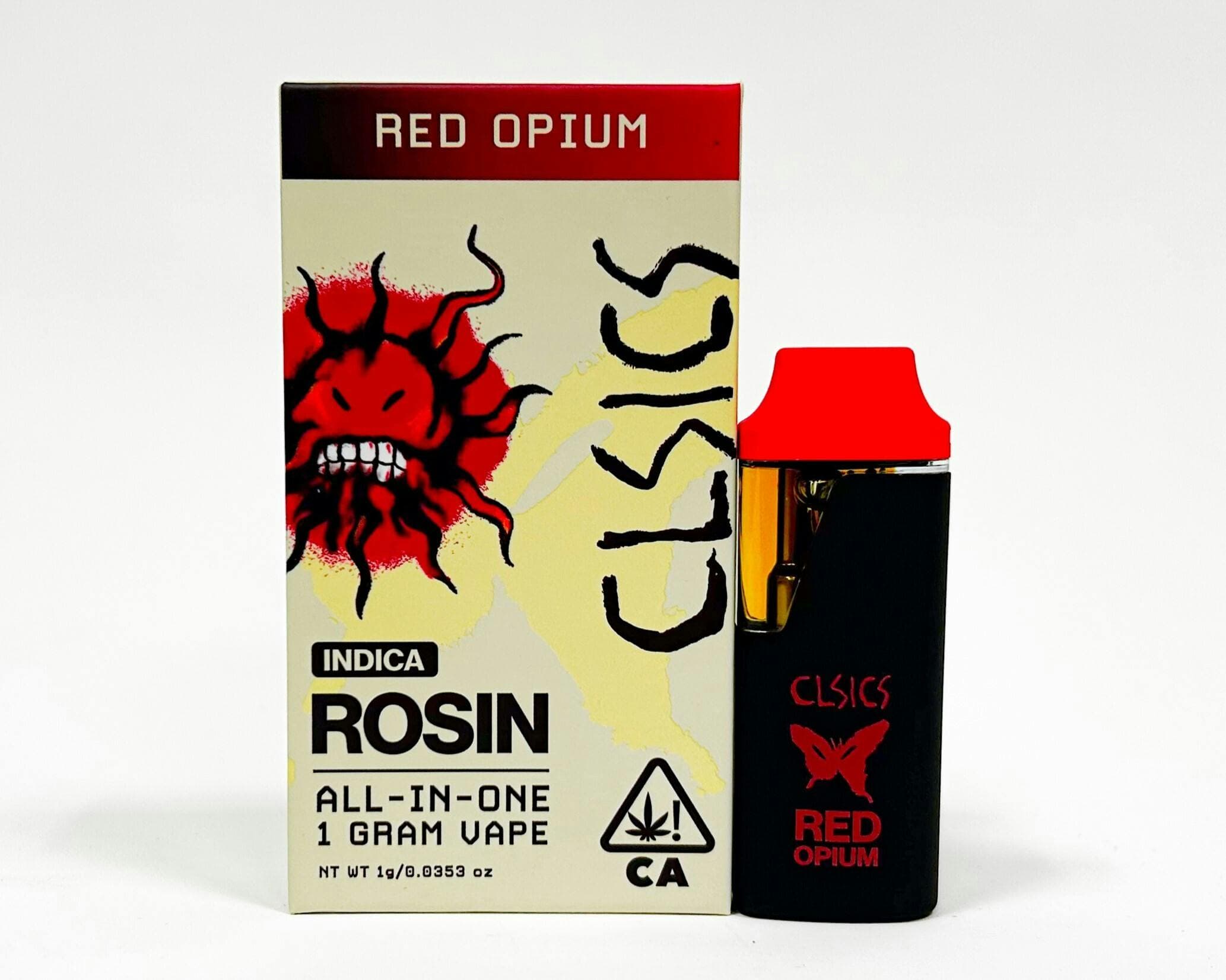 CLSICS | Red Opium | Disposable Vape | 1g